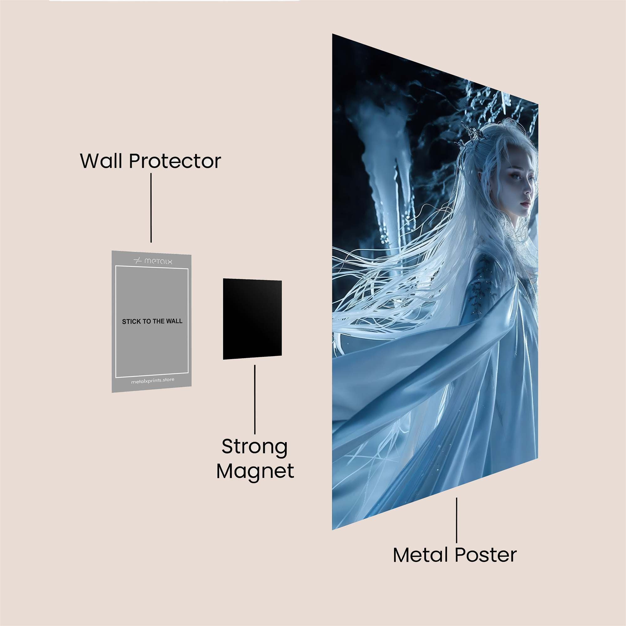 Reaper Gloom Safe Wall Magnetic / M