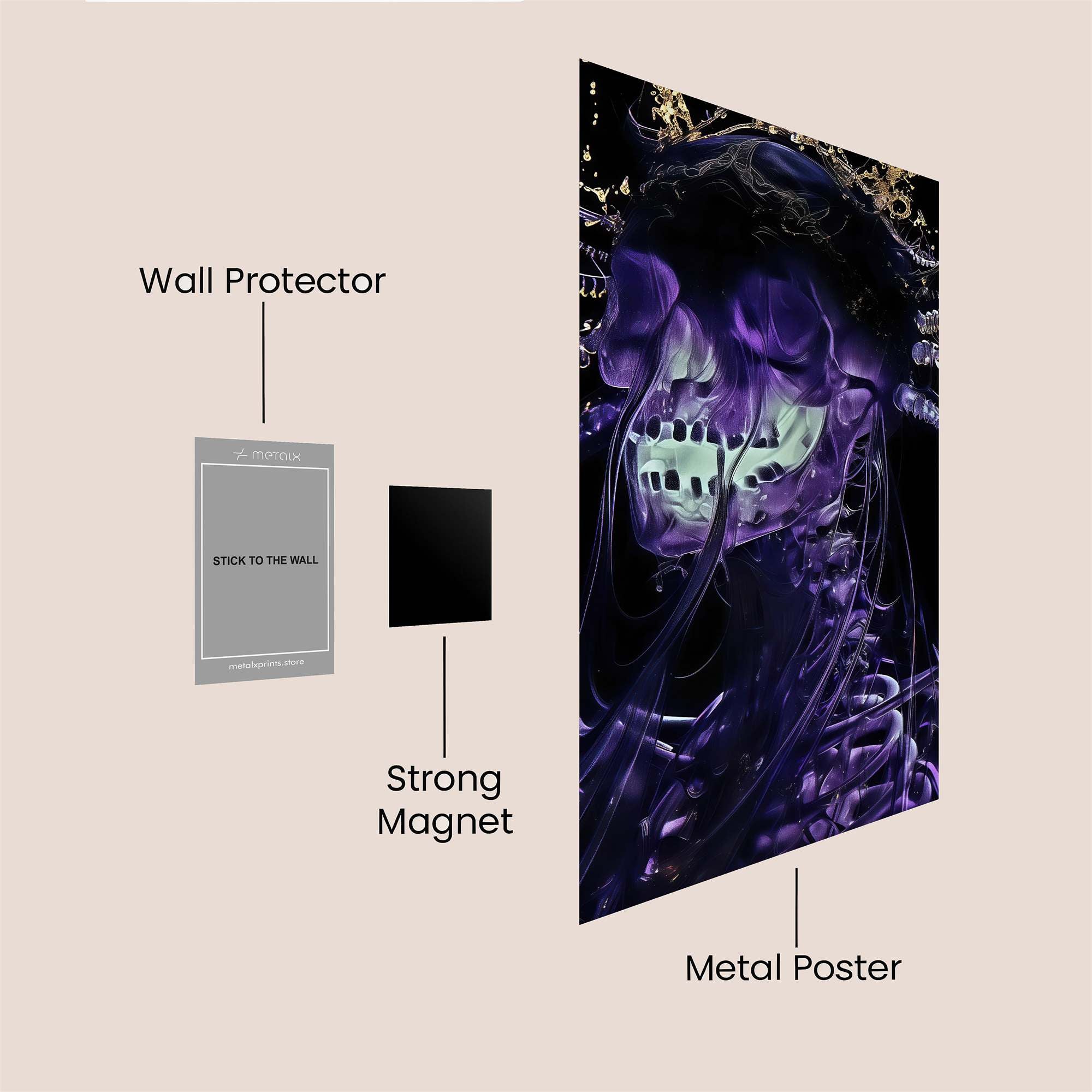 Aquatic Haven Safe Wall Magnetic / M