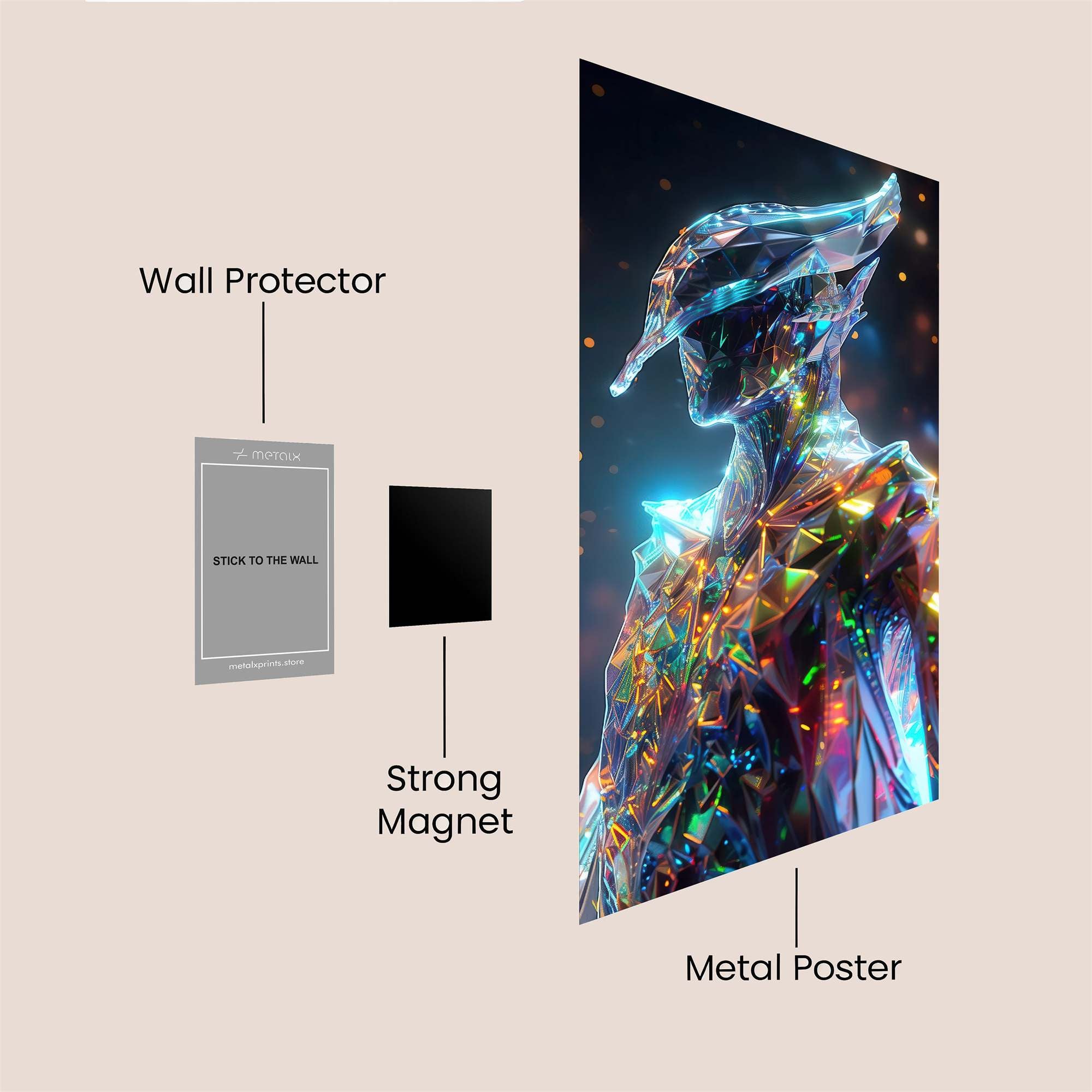 Volkswagen Radiant Safe Wall Magnetic / M