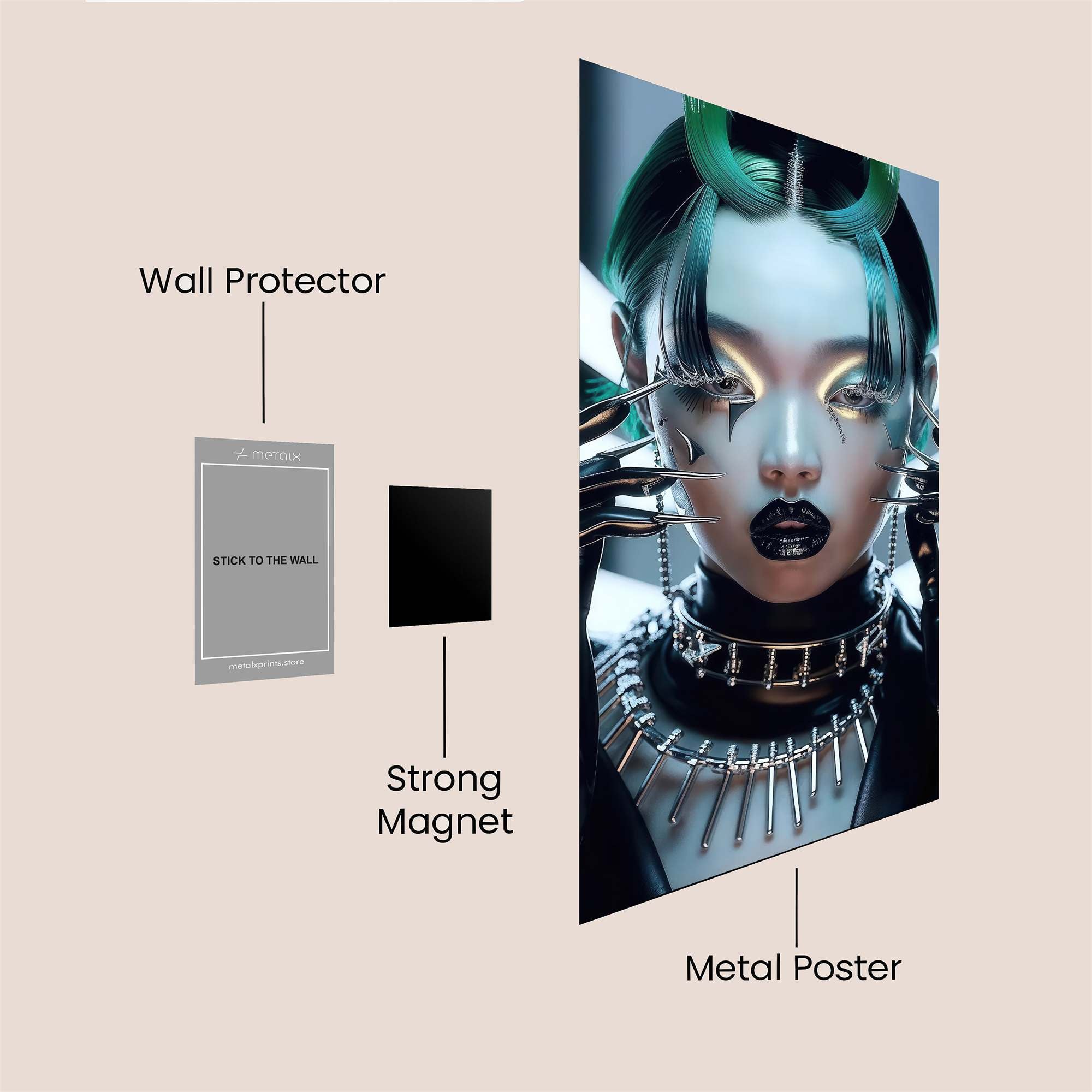 Opal Enigma Safe Wall Magnetic / M