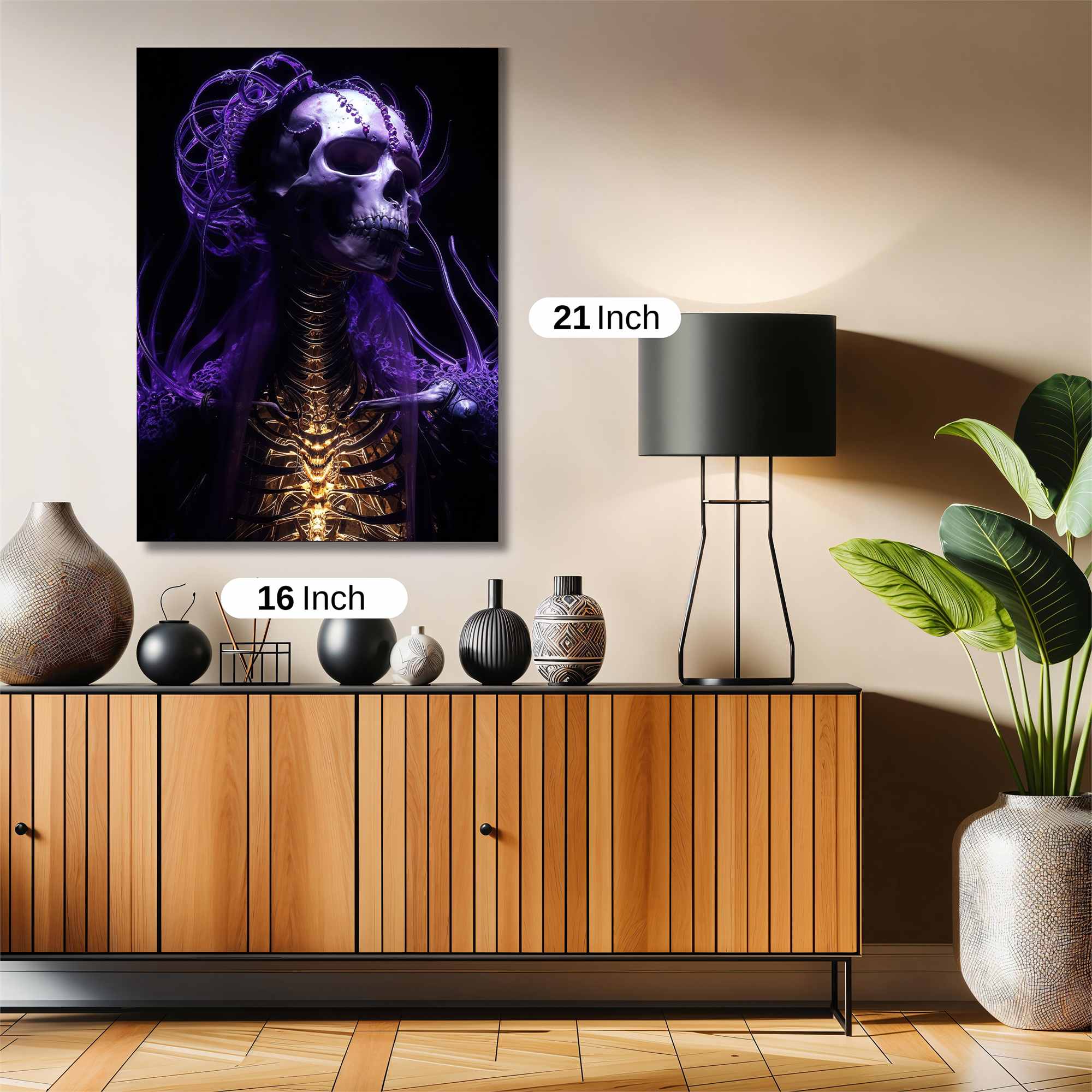 Aquarium Ambiance Safe Wall Magnetic / M