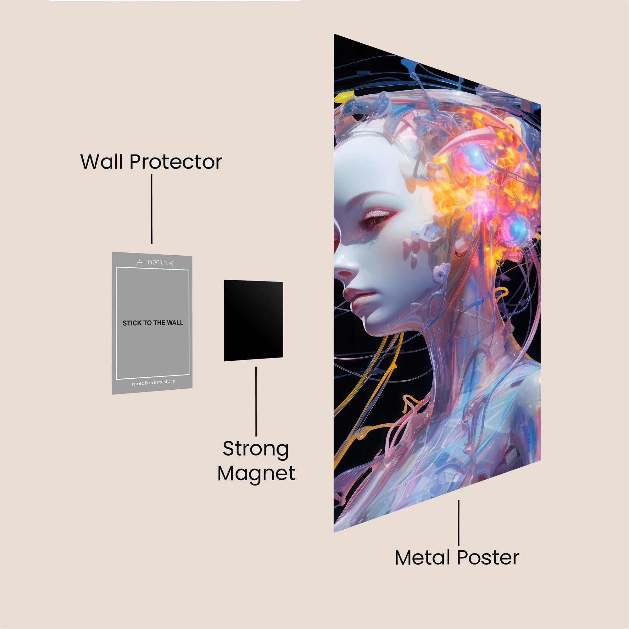 Volkswagen Elegance Safe Wall Magnetic / M