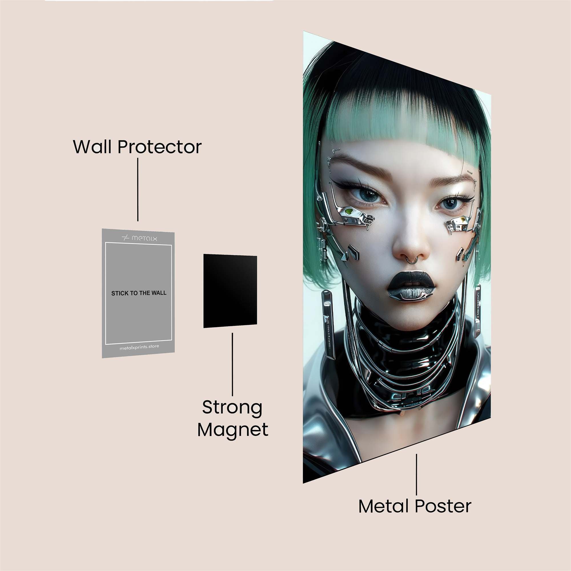 Aquarium Serenity Safe Wall Magnetic / M