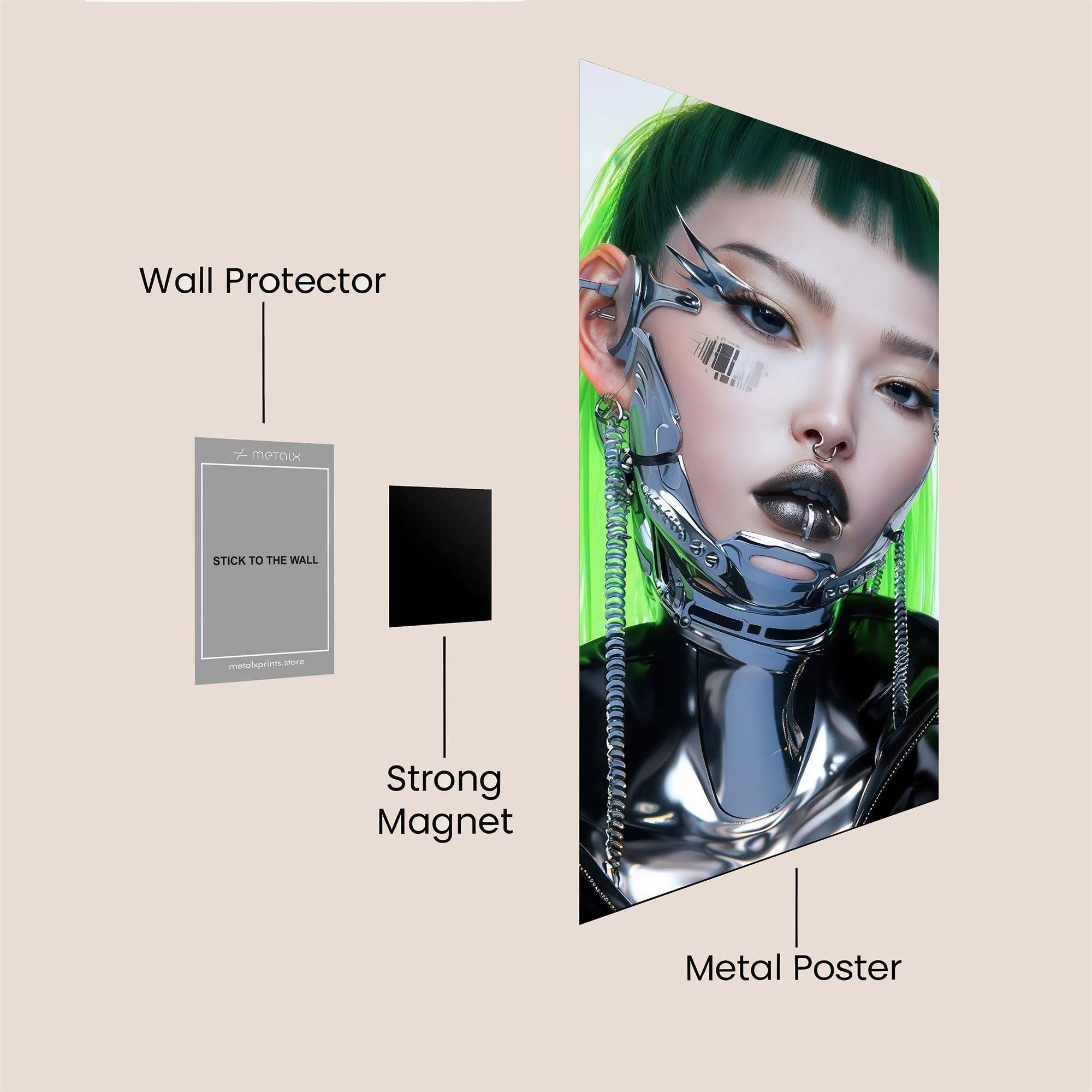 Aquarium Enchantment Safe Wall Magnetic / M