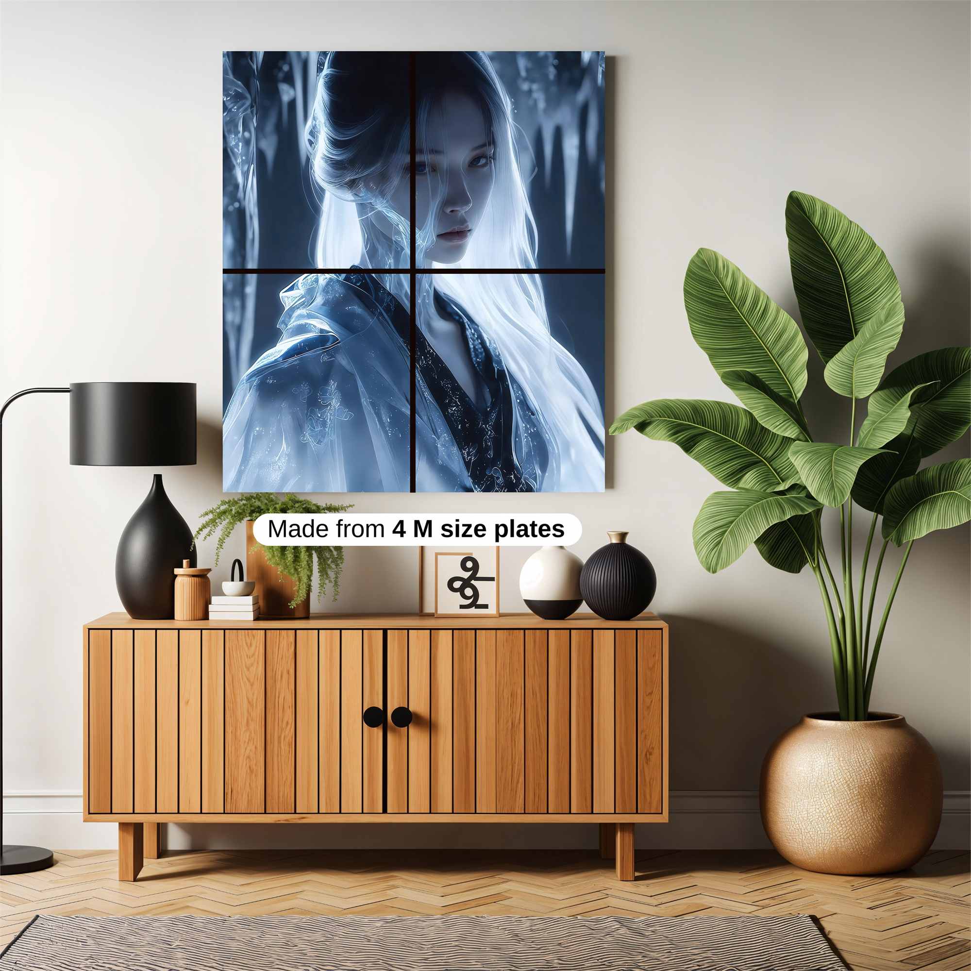 Aquatic Serenity Safe Wall Magnetic / M