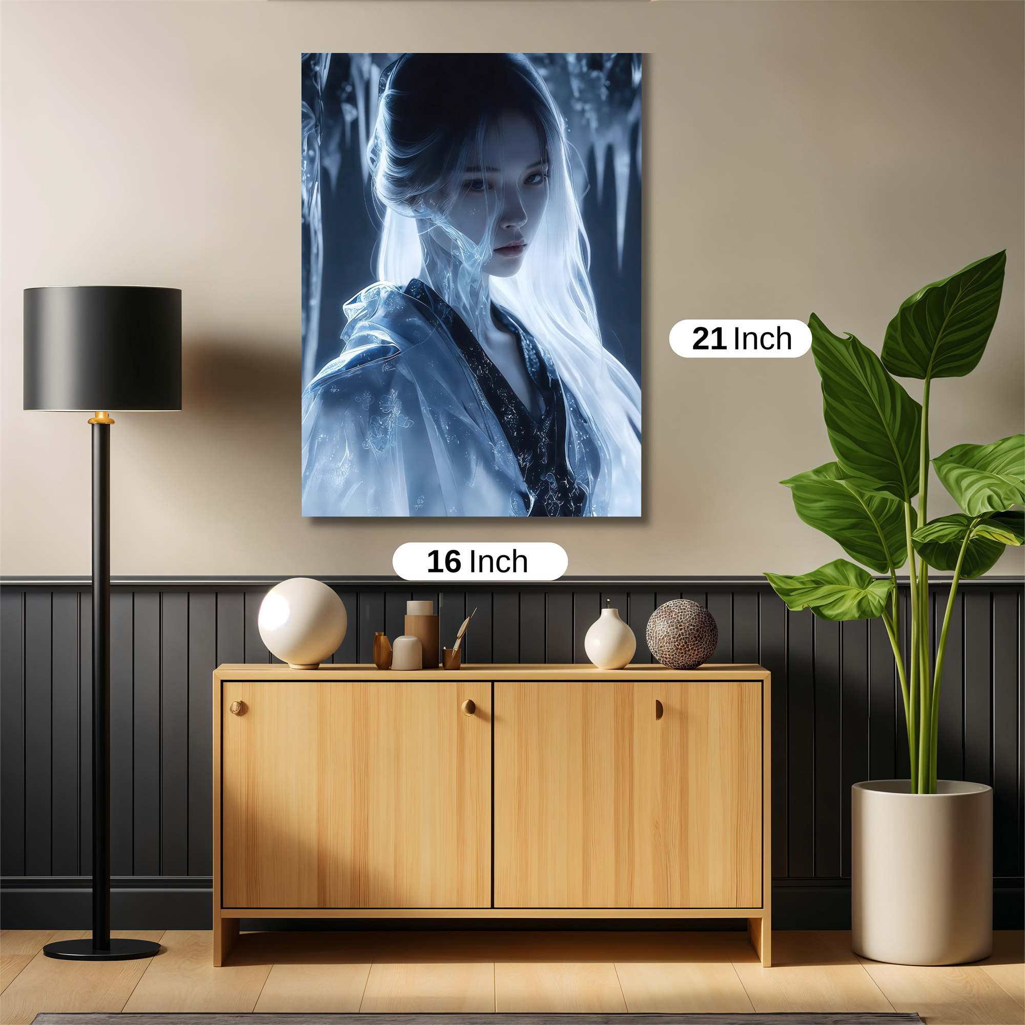 Aquatic Serenity Safe Wall Magnetic / M