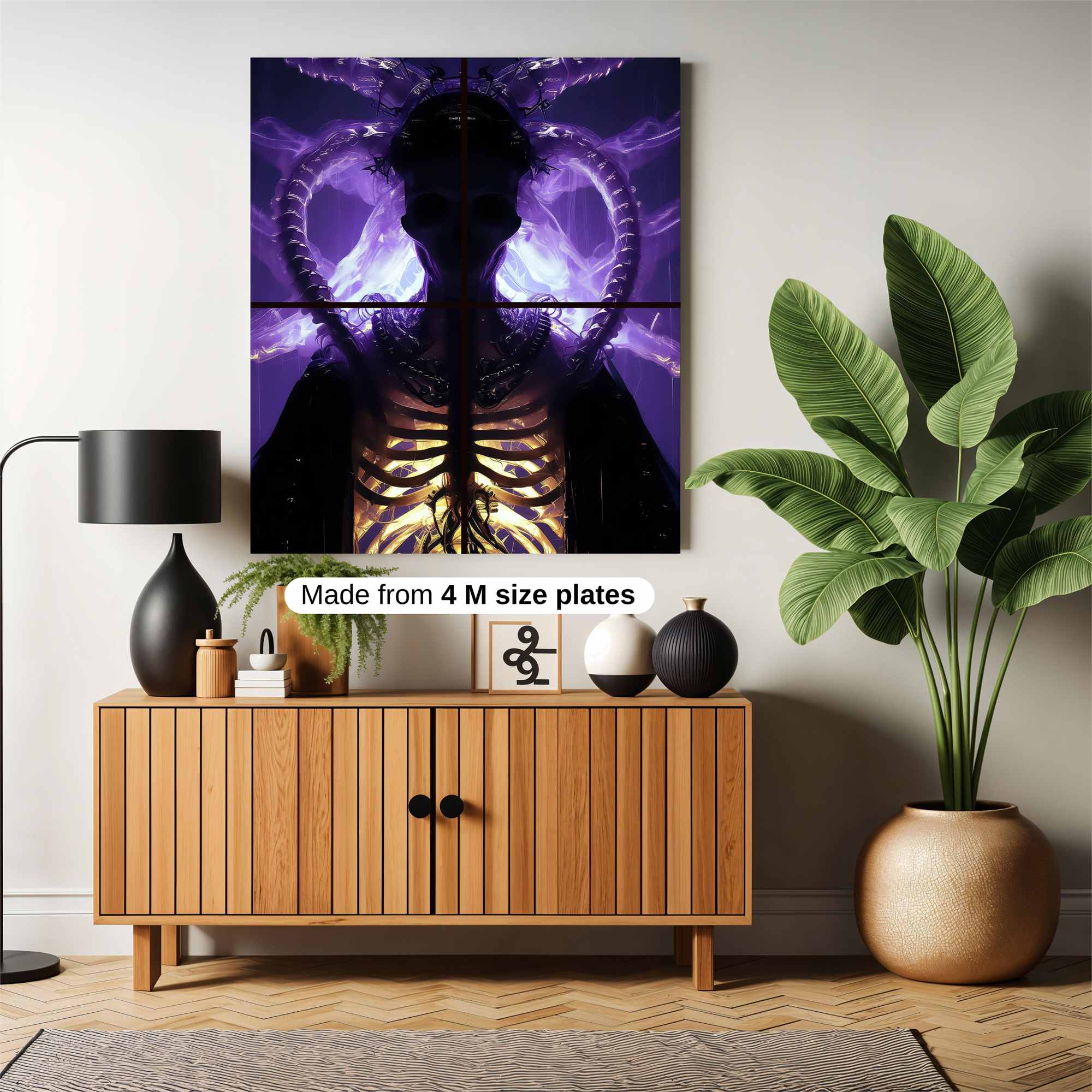 Mecha Heart Safe Wall Magnetic / M