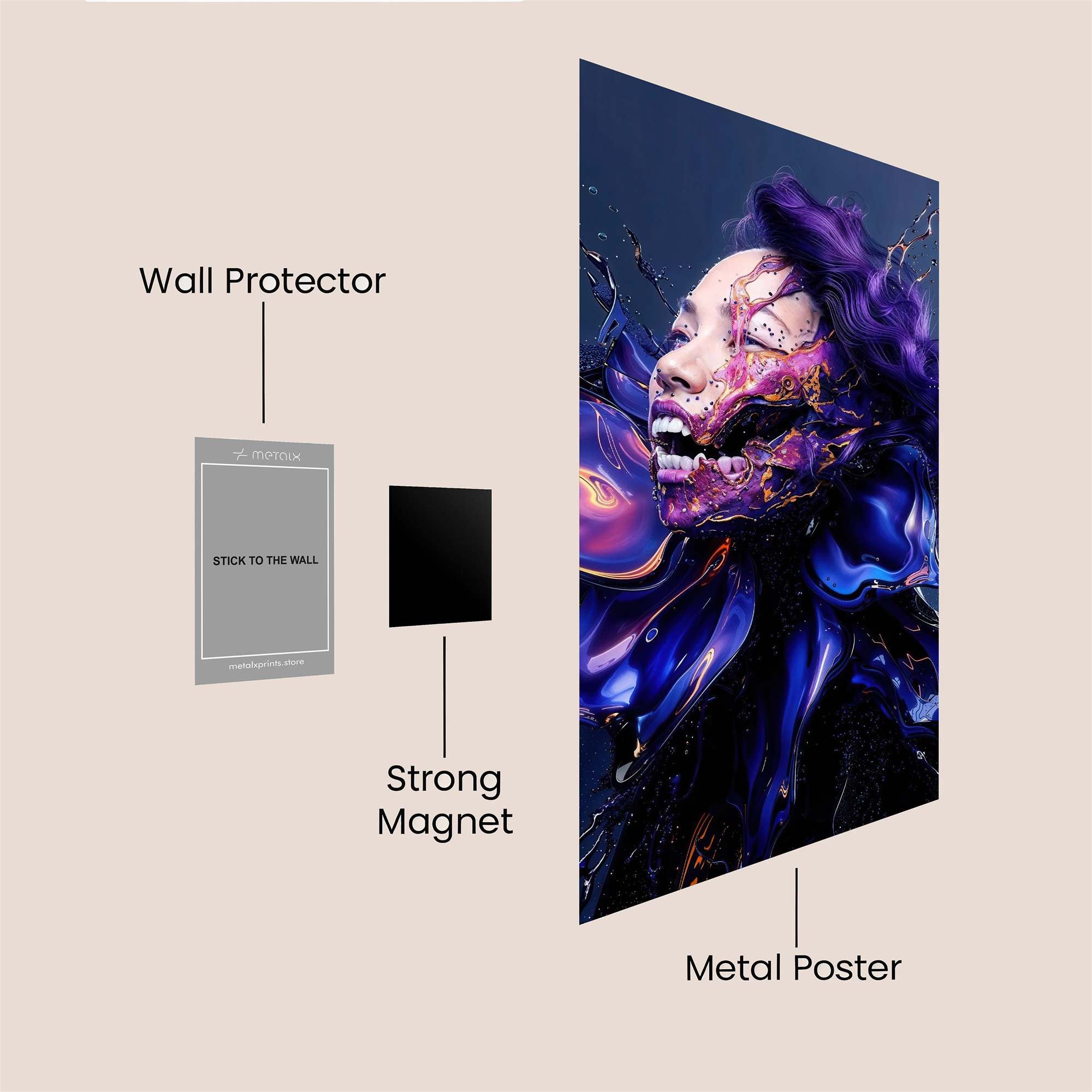Eye Enigma Safe Wall Magnetic / M