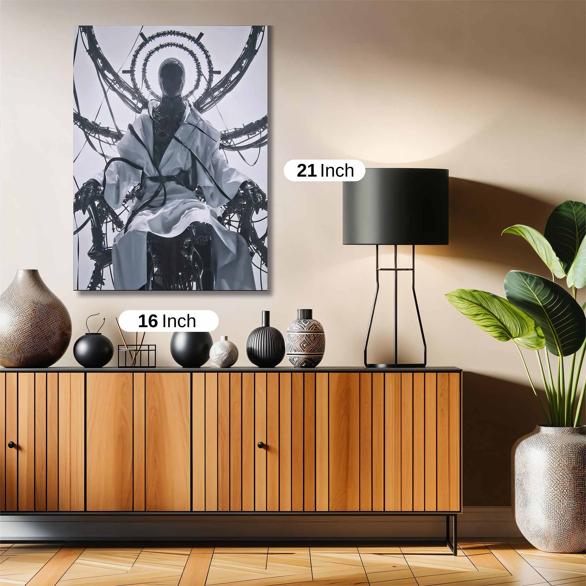 Cyber Lion Safe Wall Magnetic / M