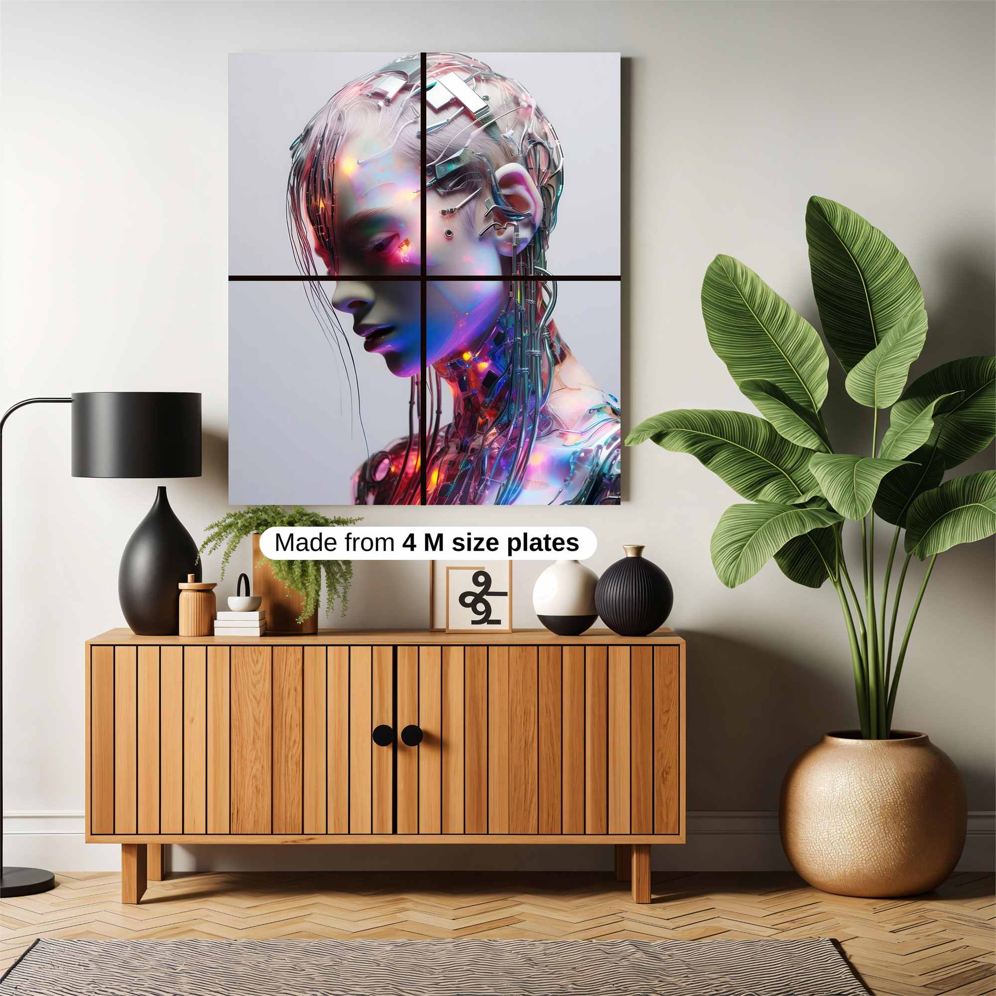 Heart Eruption Safe Wall Magnetic / M