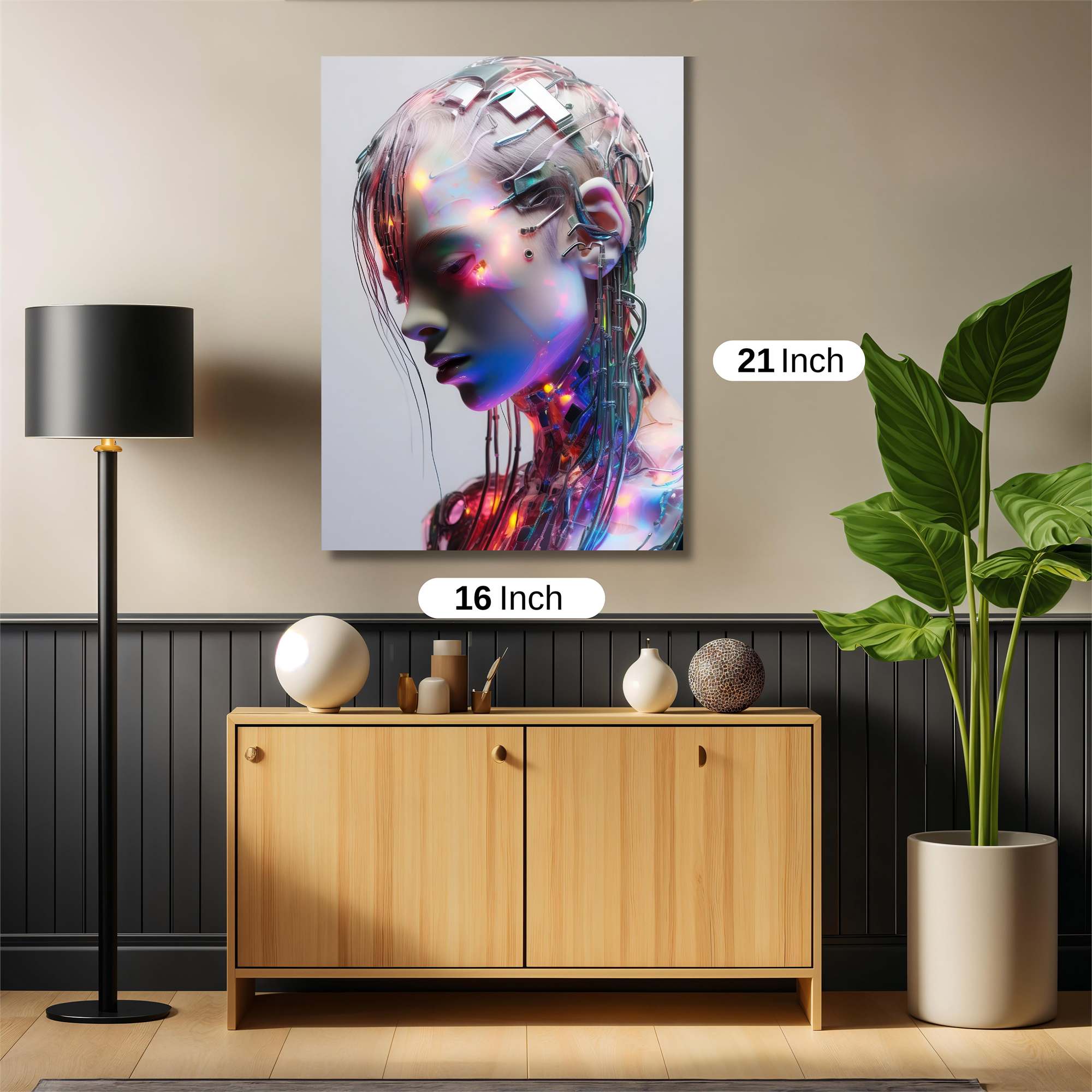 Heart Eruption Safe Wall Magnetic / M