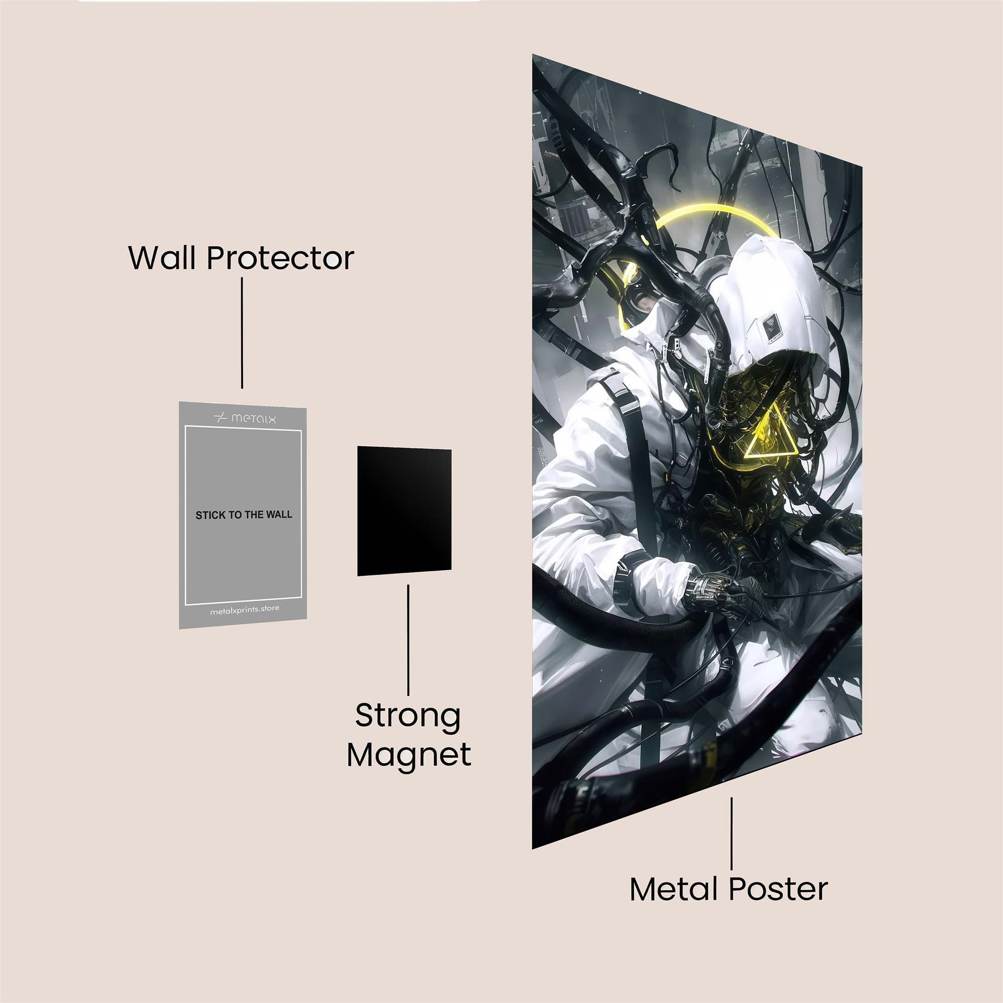 Heartbane Safe Wall Magnetic / M