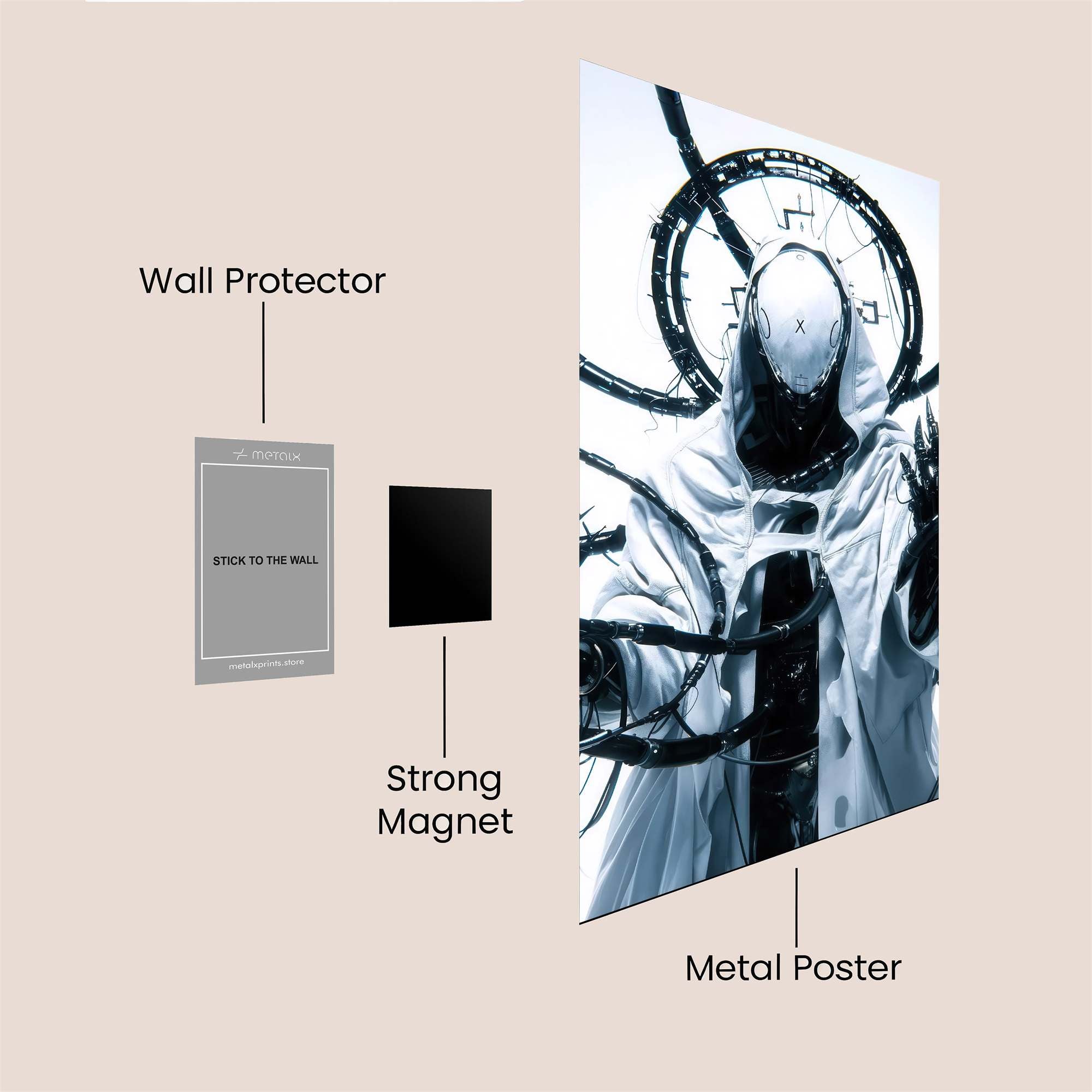 Aquarium Serenity Safe Wall Magnetic / M