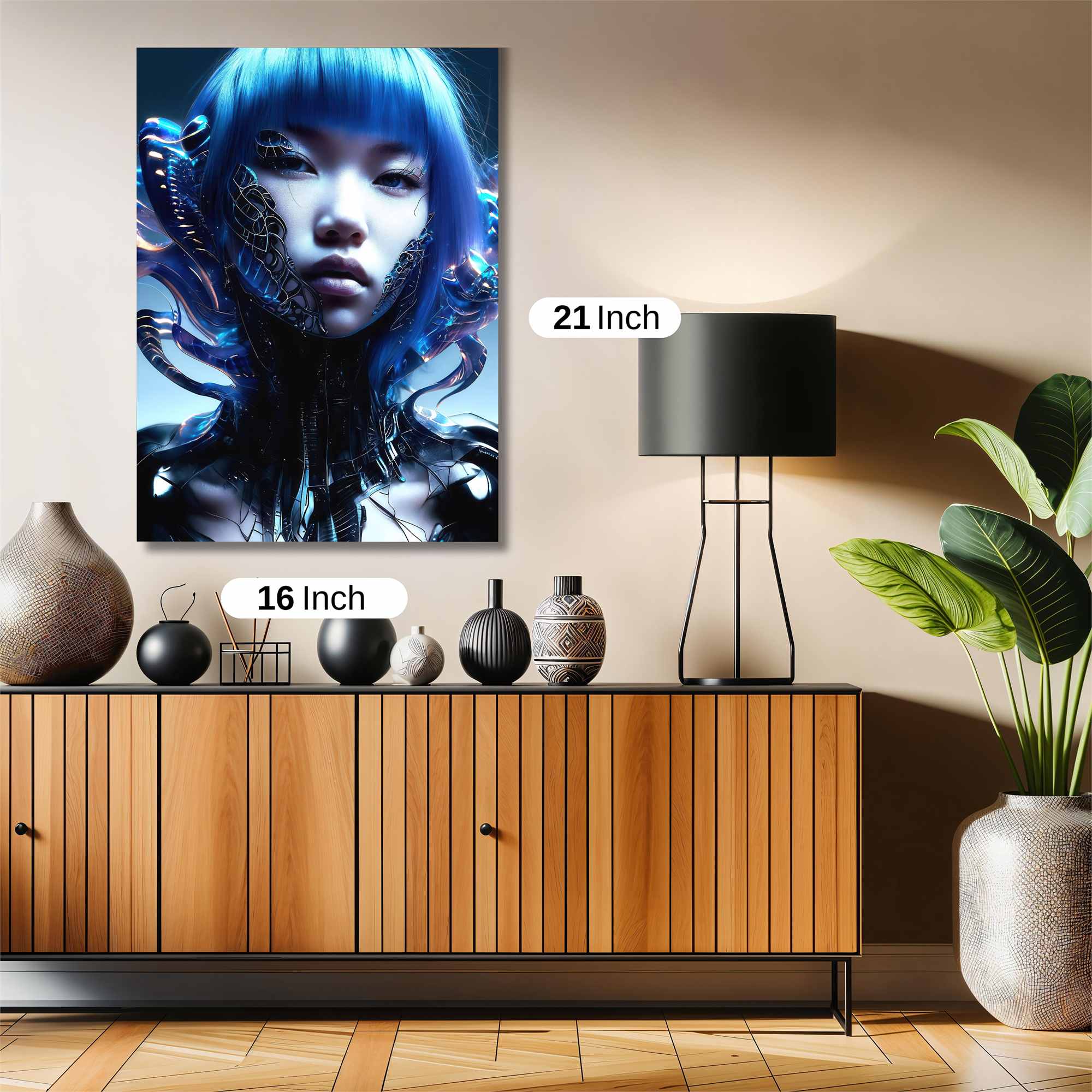 Earth Ablaze Safe Wall Magnetic / M