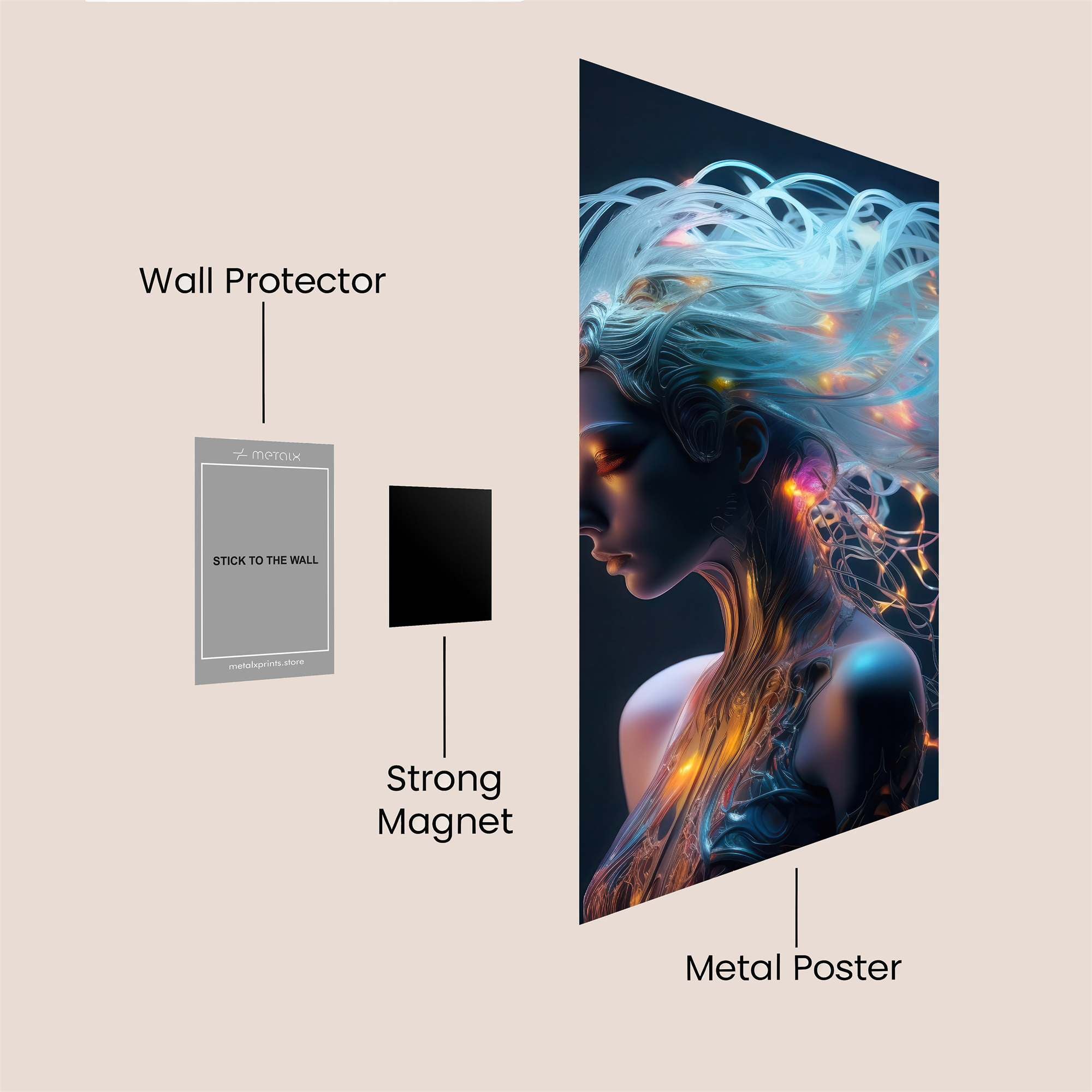 Ultron Enigmatic Safe Wall Magnetic / M