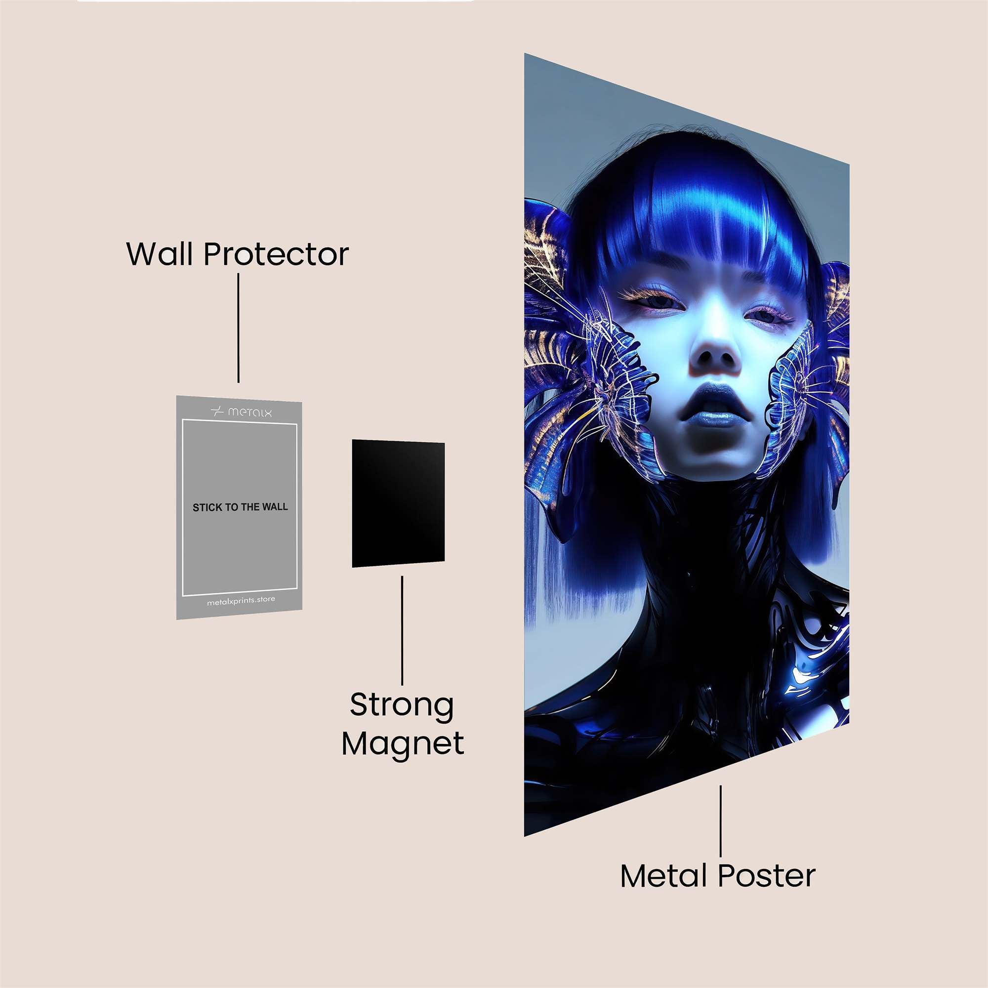 Iron Might Safe Wall Magnetic / M