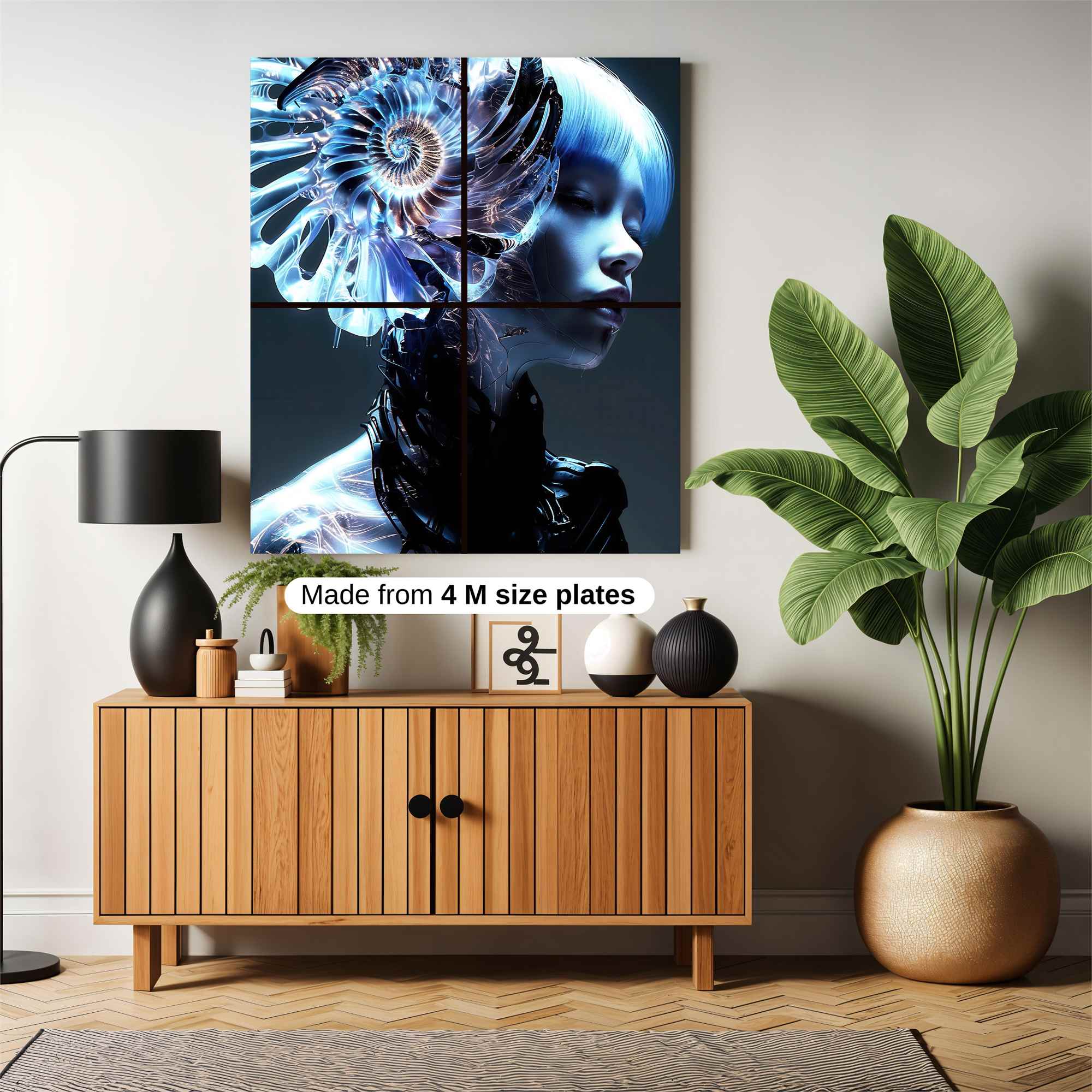 Steampunk Heart Safe Wall Magnetic / M