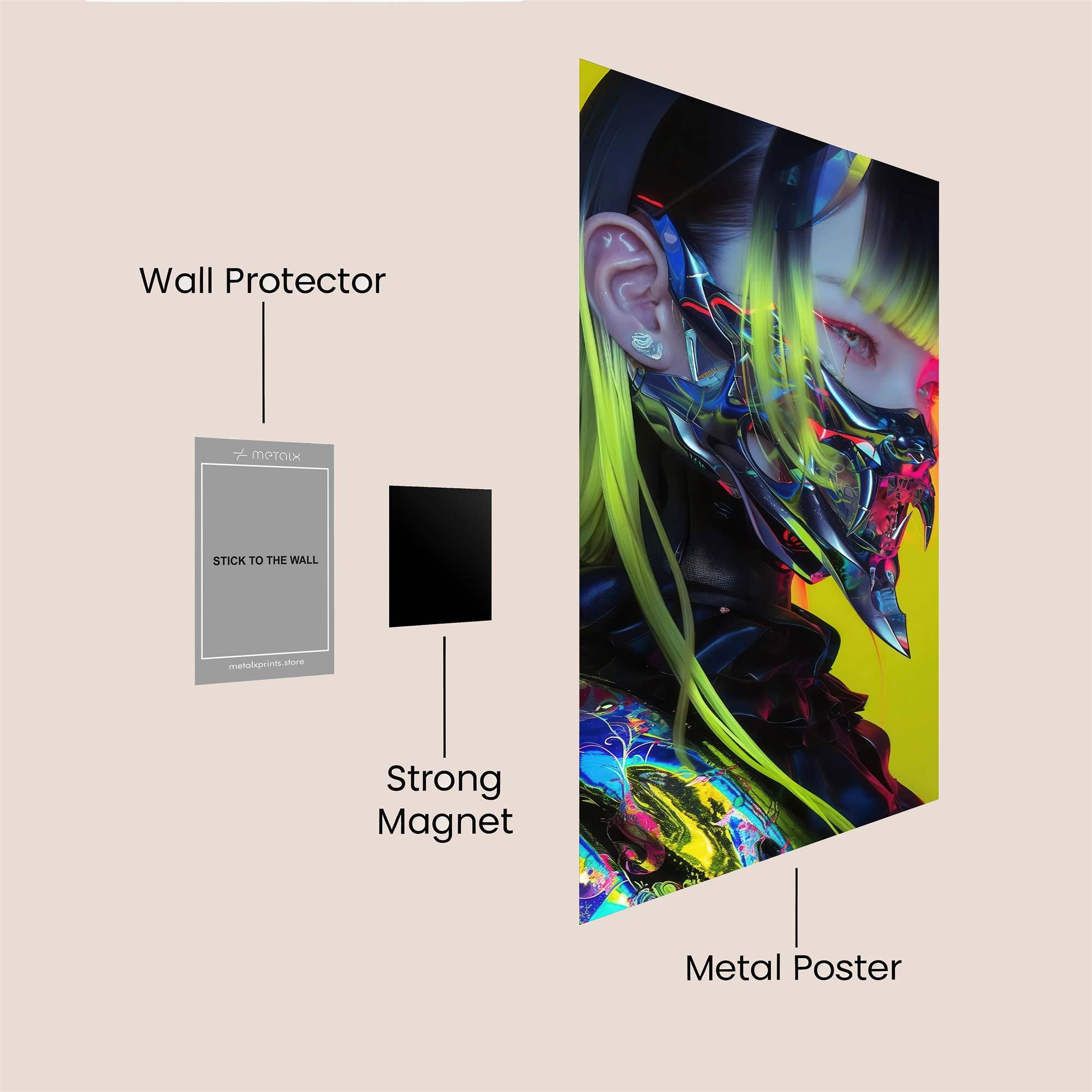 Iron Savior Safe Wall Magnetic / M