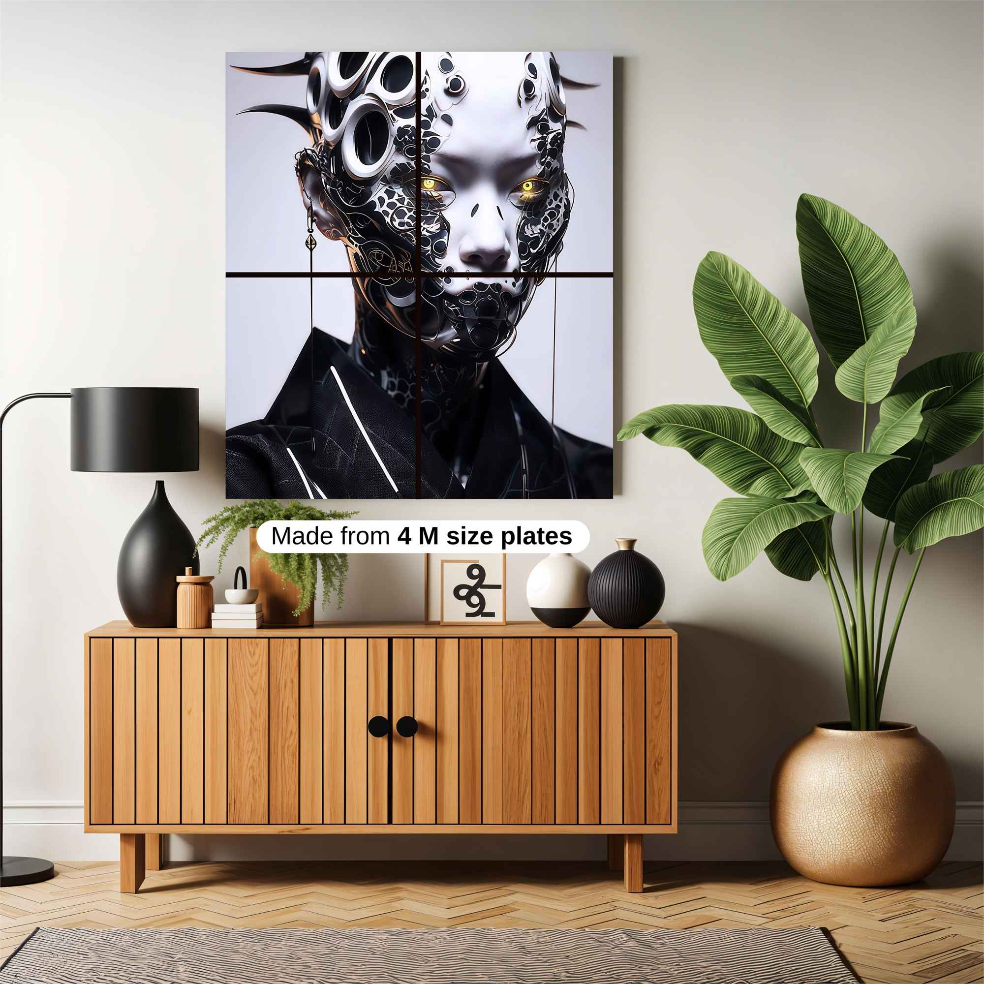 Cybernetic Majesty Safe Wall Magnetic / M