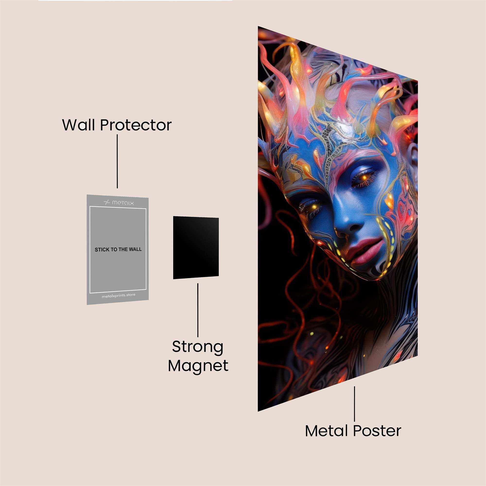 Orb Enigma Safe Wall Magnetic / M