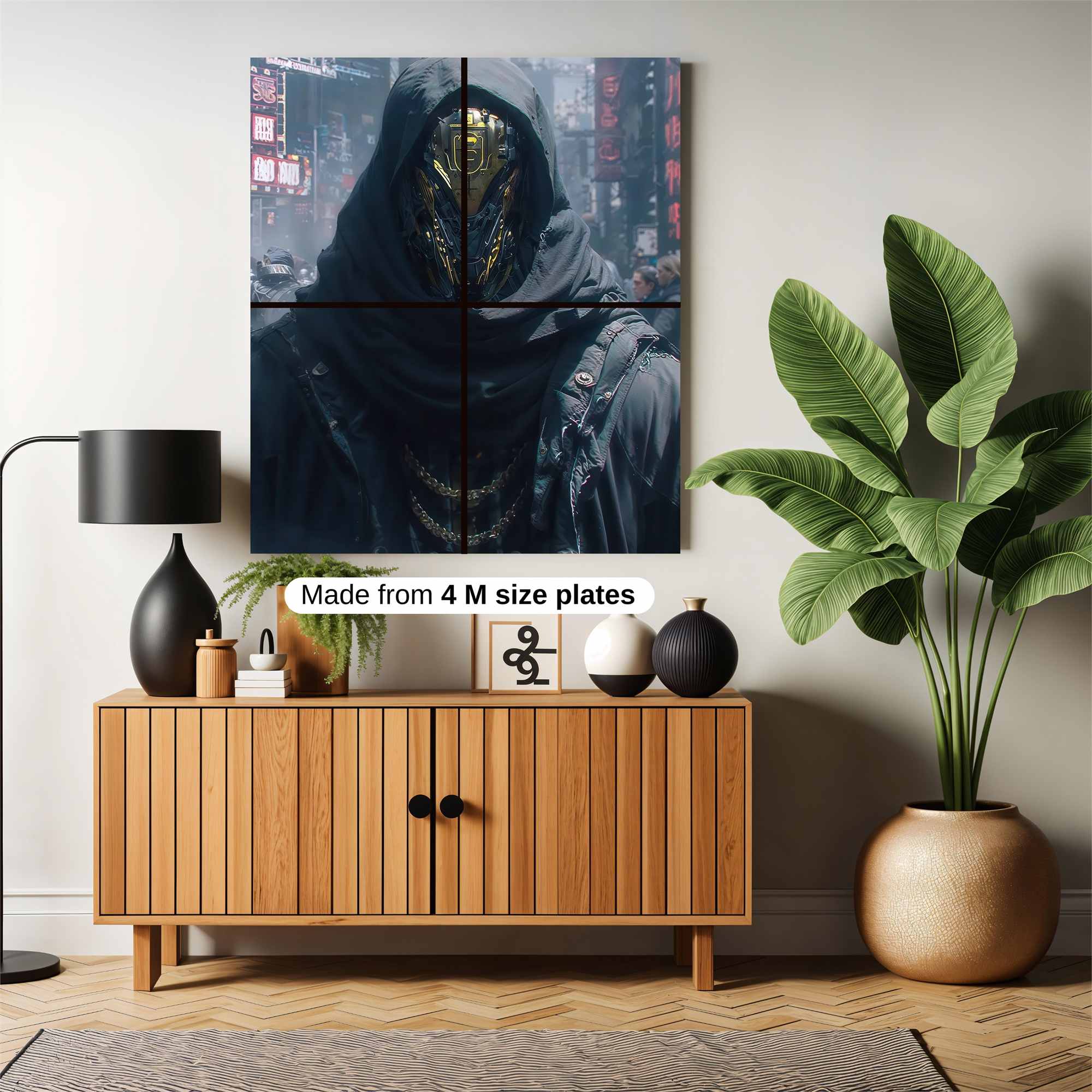 Blue Enigma Safe Wall Magnetic / M