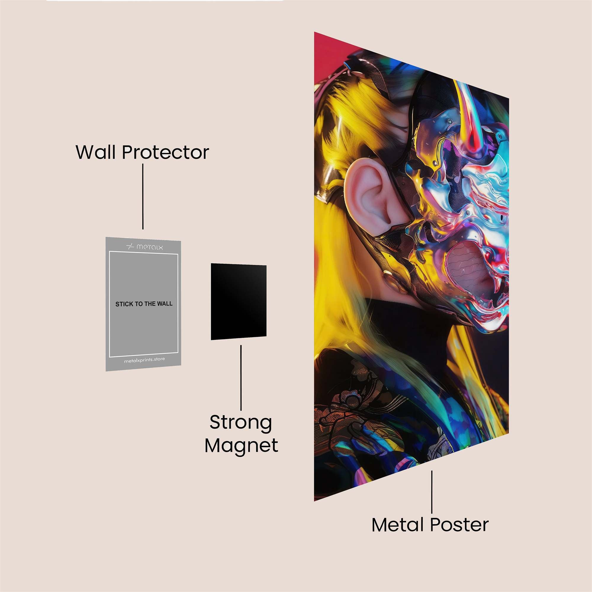 Earth Radiant Safe Wall Magnetic / M