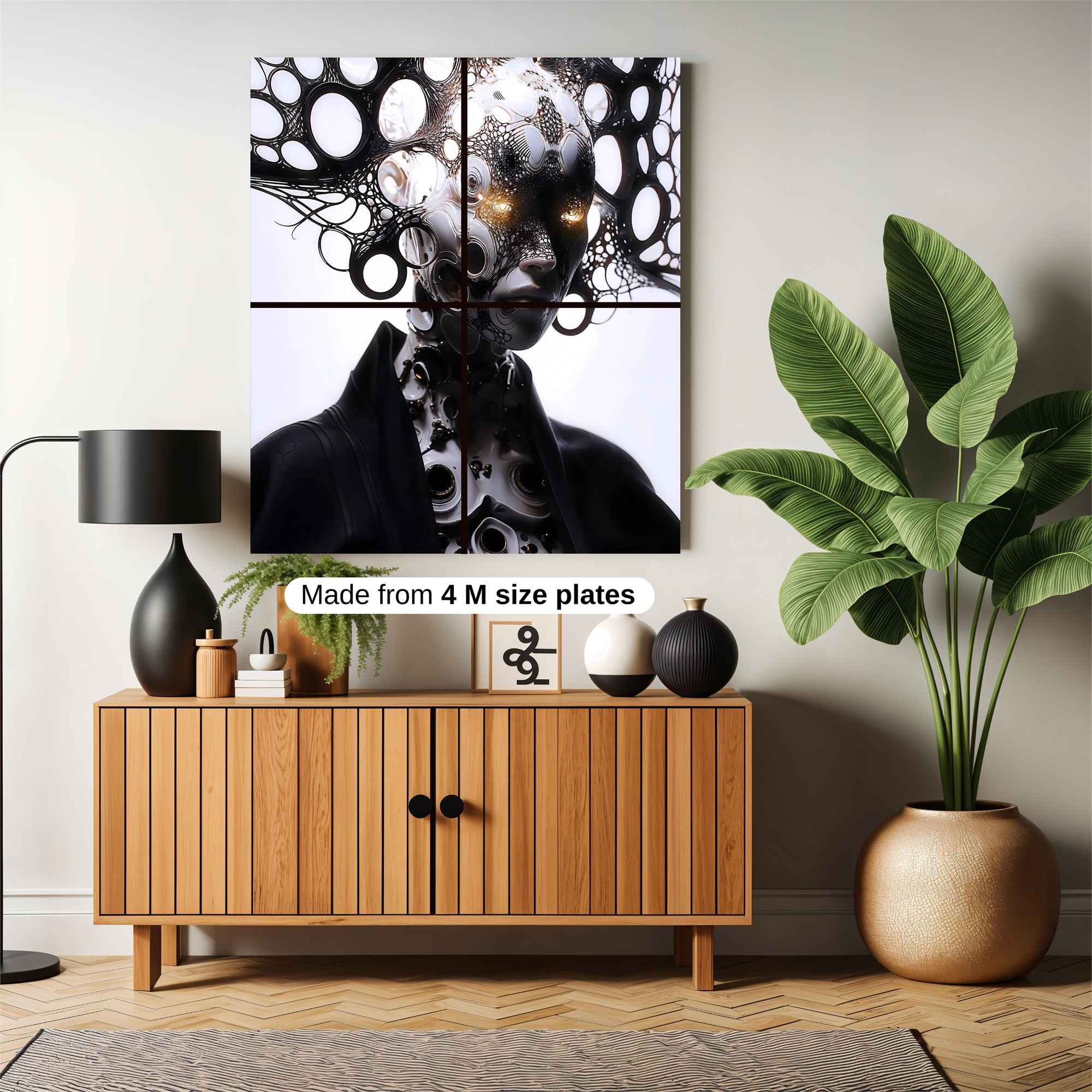 Aquarium Ambiance Safe Wall Magnetic / M