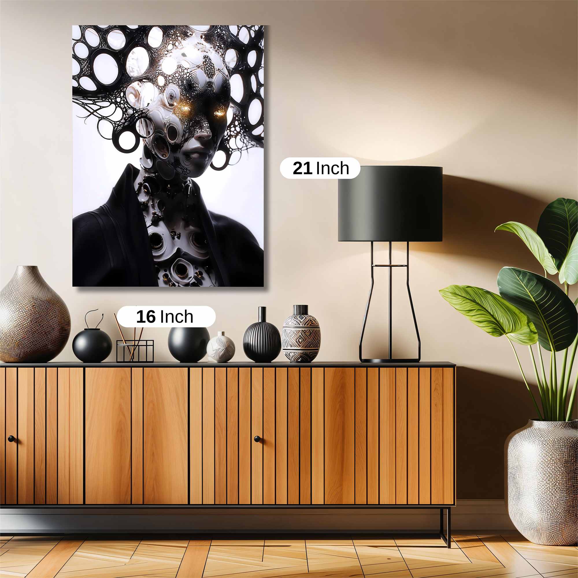 Aquarium Ambiance Safe Wall Magnetic / M