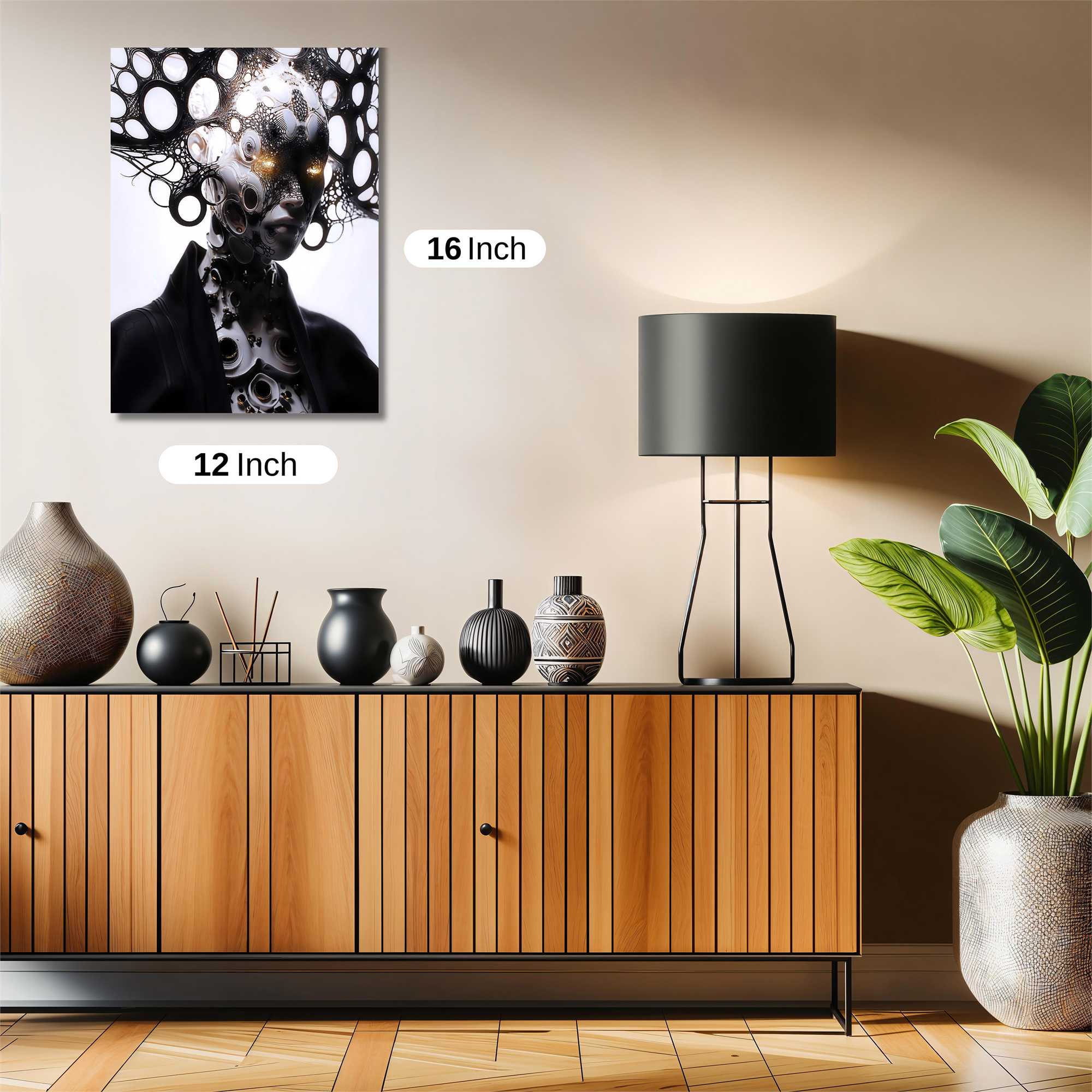 Aquarium Ambiance Safe Wall Magnetic / M