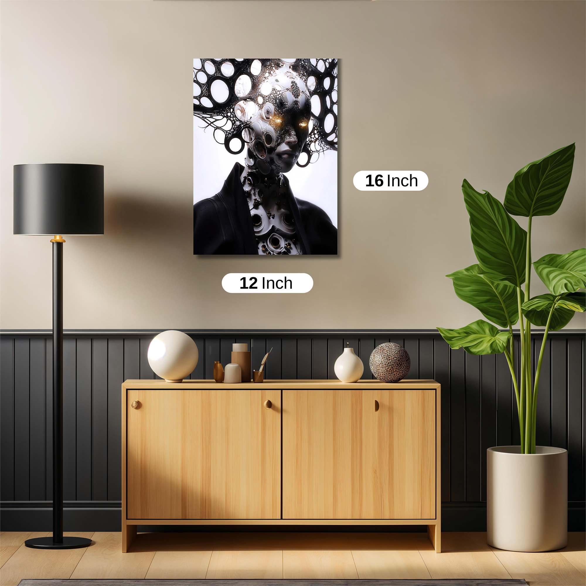 Aquarium Ambiance Safe Wall Magnetic / M