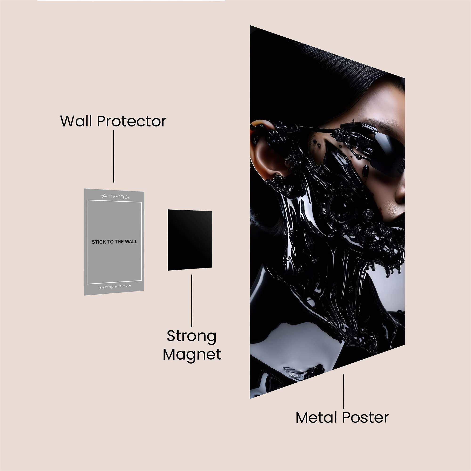 Earth Radiant Safe Wall Magnetic / M