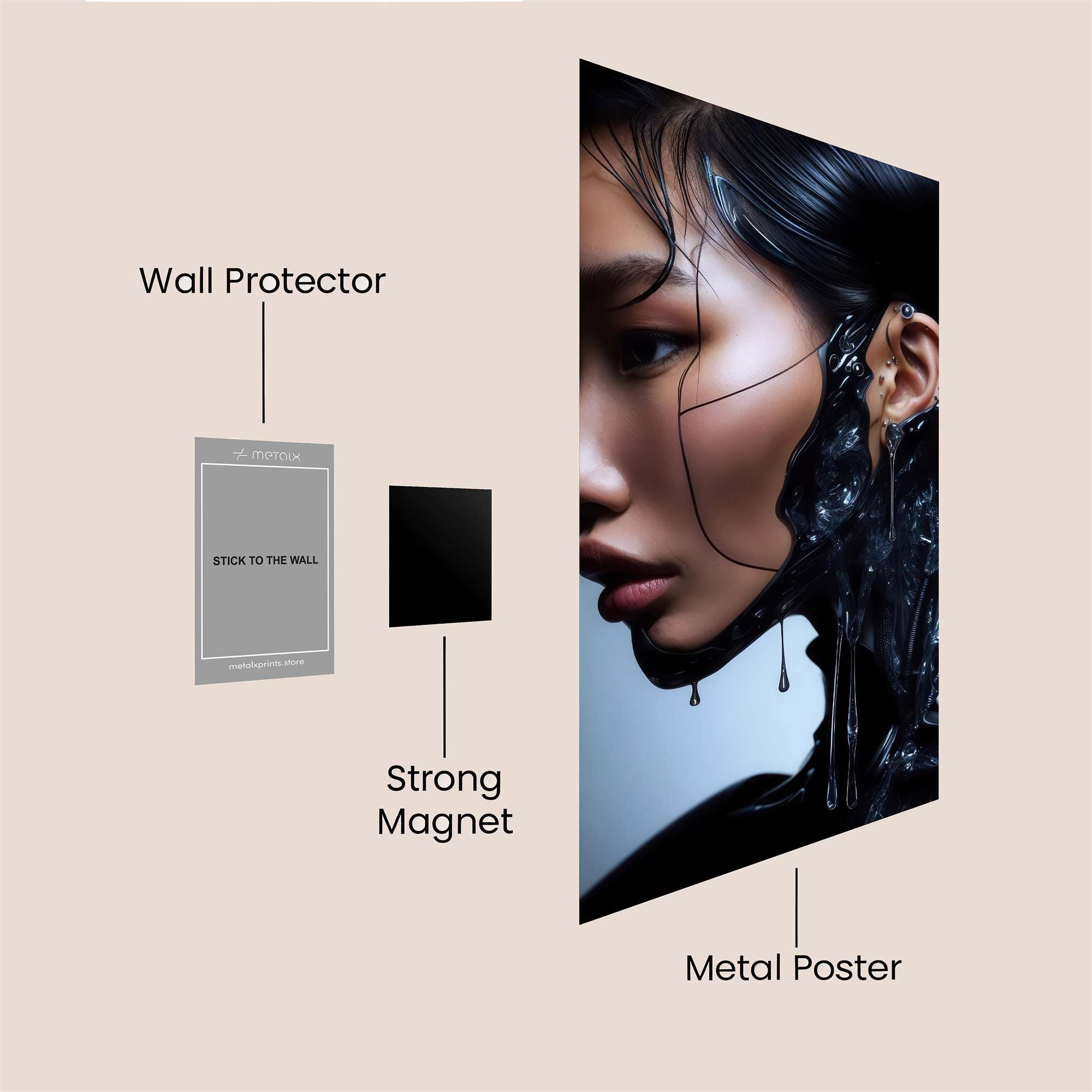 Anubis Ascendant Safe Wall Magnetic / M