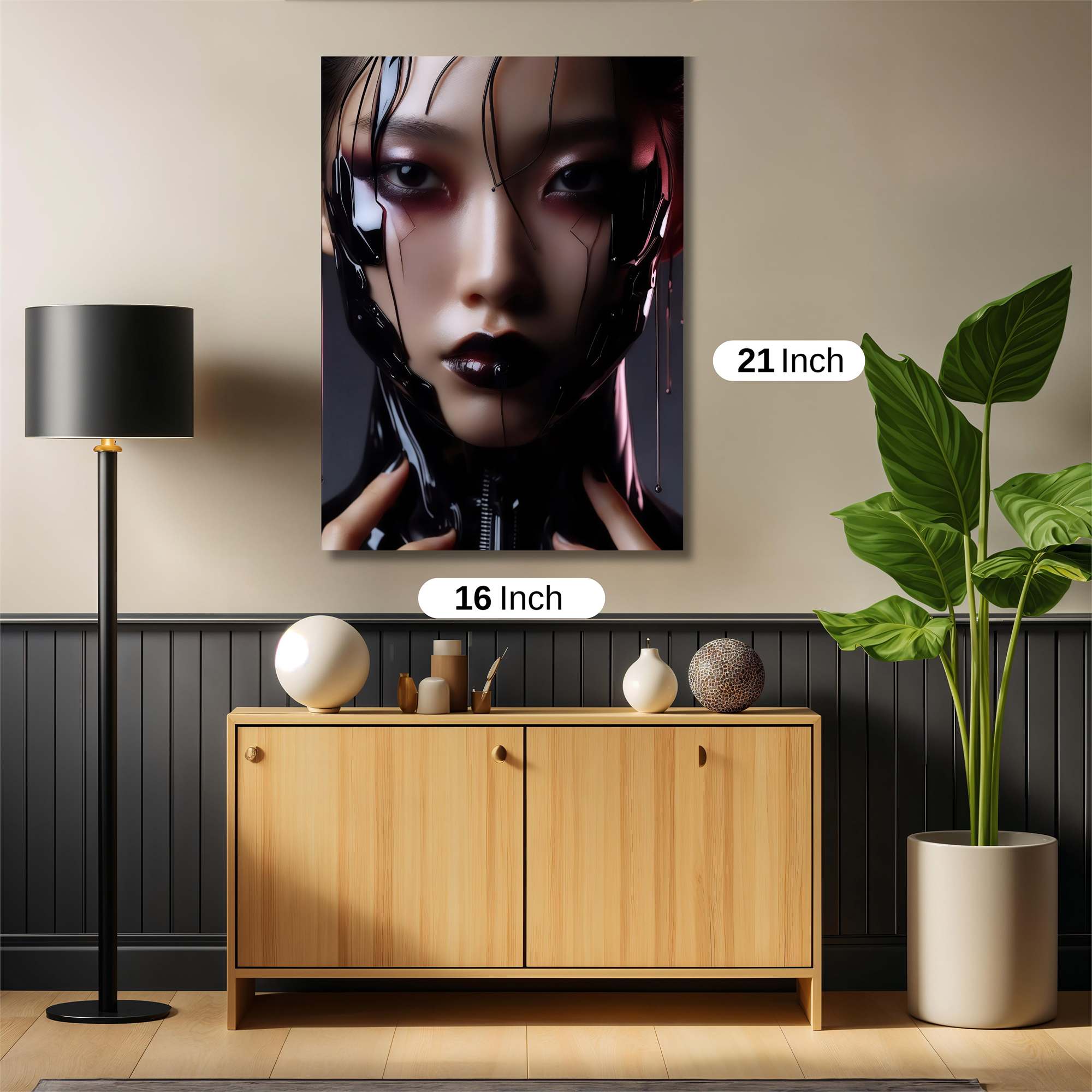 Heart Luminous Safe Wall Magnetic / M