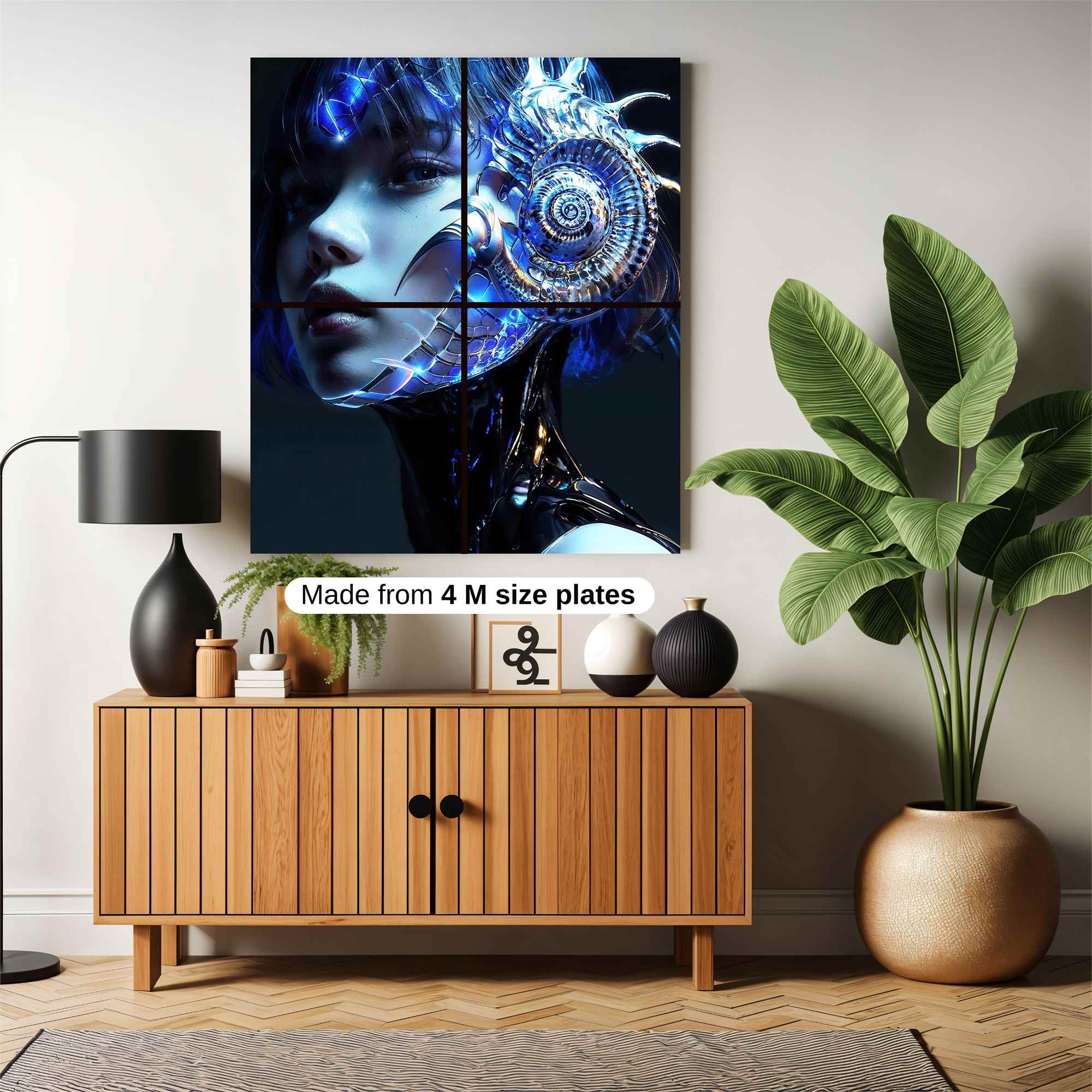 Earth Ablaze Safe Wall Magnetic / M