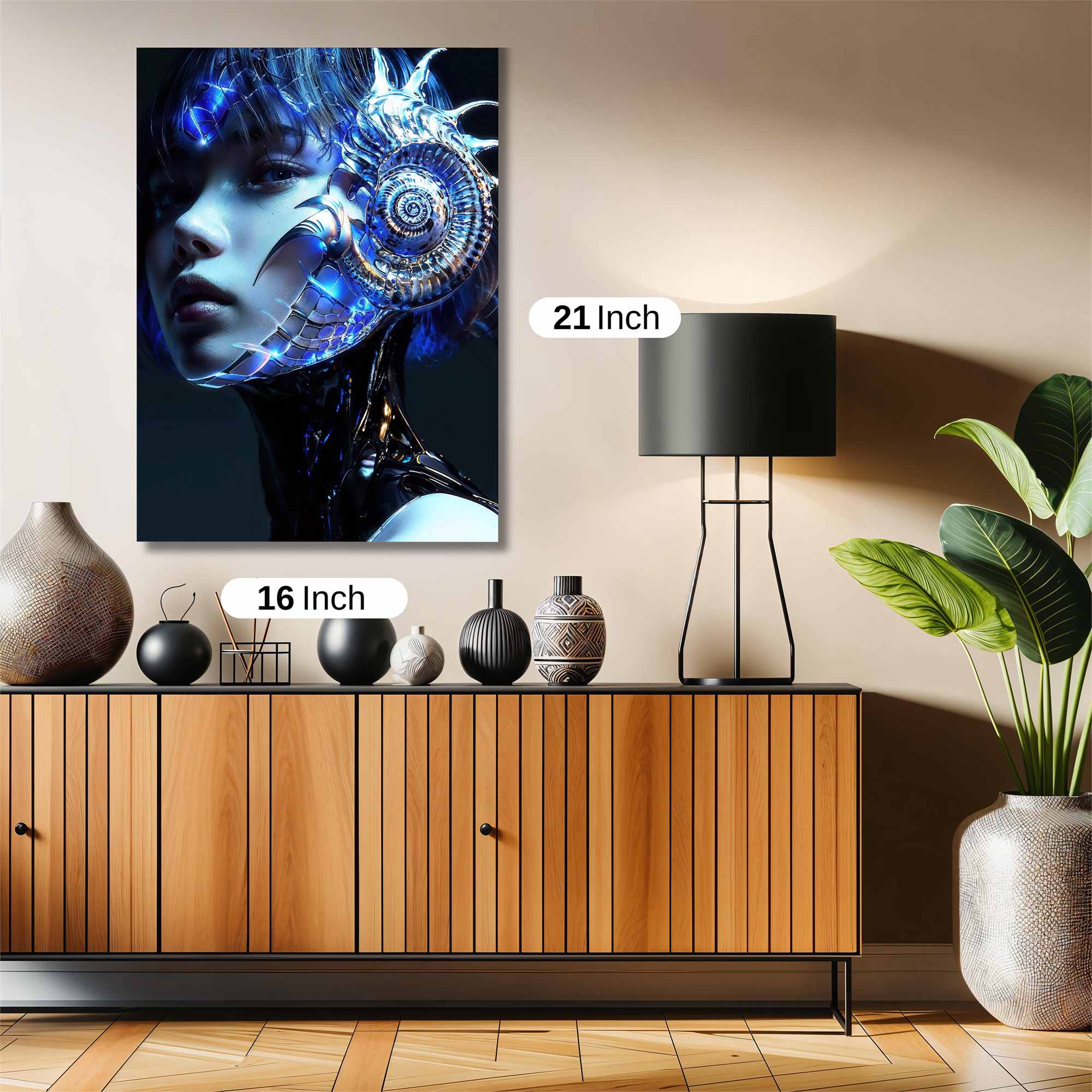 Earth Ablaze Safe Wall Magnetic / M