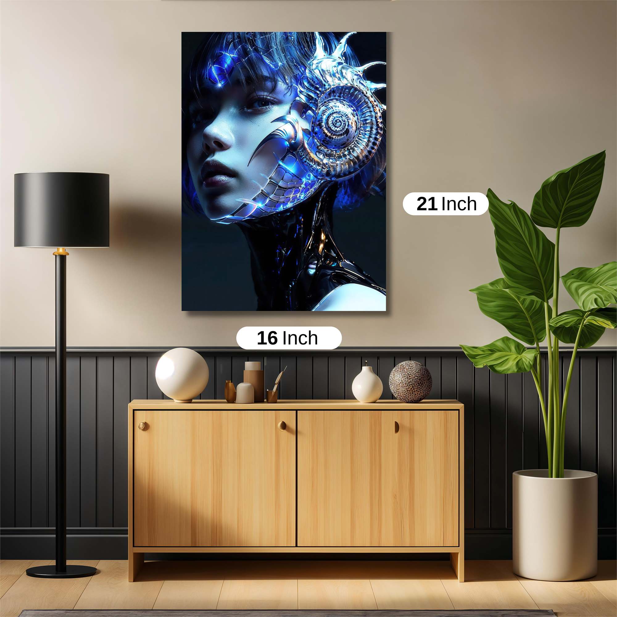 Earth Ablaze Safe Wall Magnetic / M