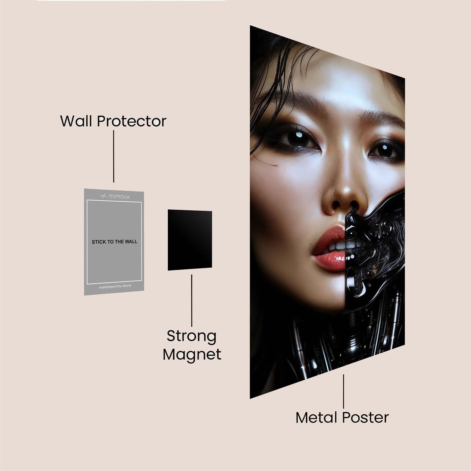 Ultron Serene Safe Wall Magnetic / M