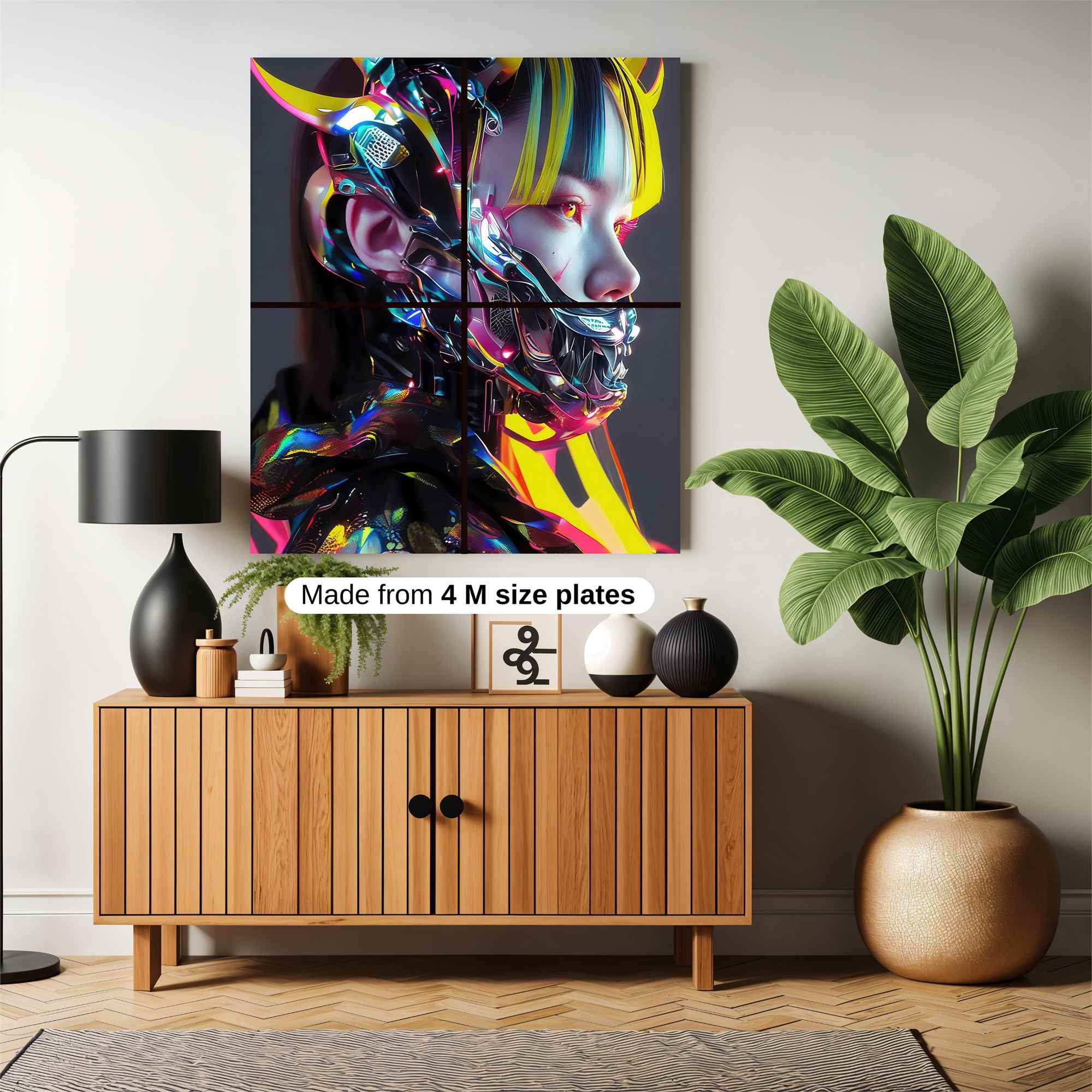 Cybernetic Majesty Safe Wall Magnetic / M