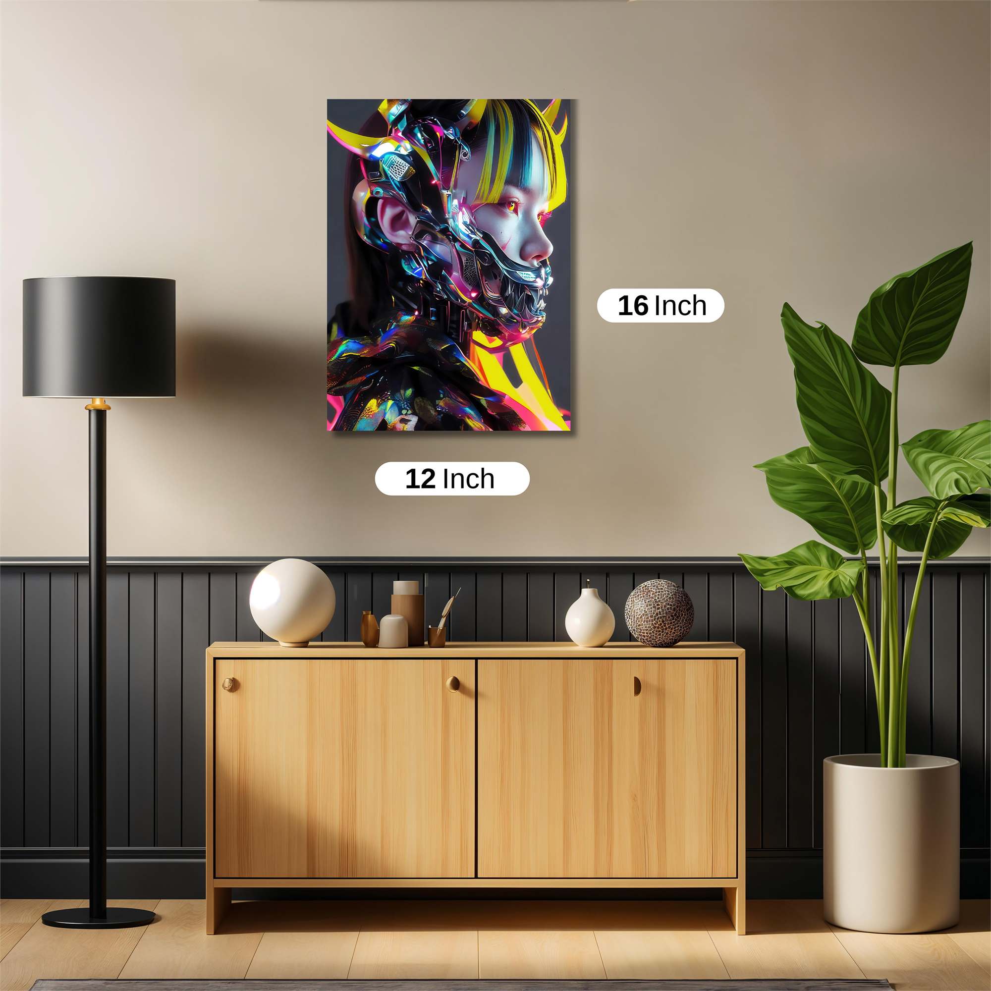 Cybernetic Majesty Safe Wall Magnetic / M