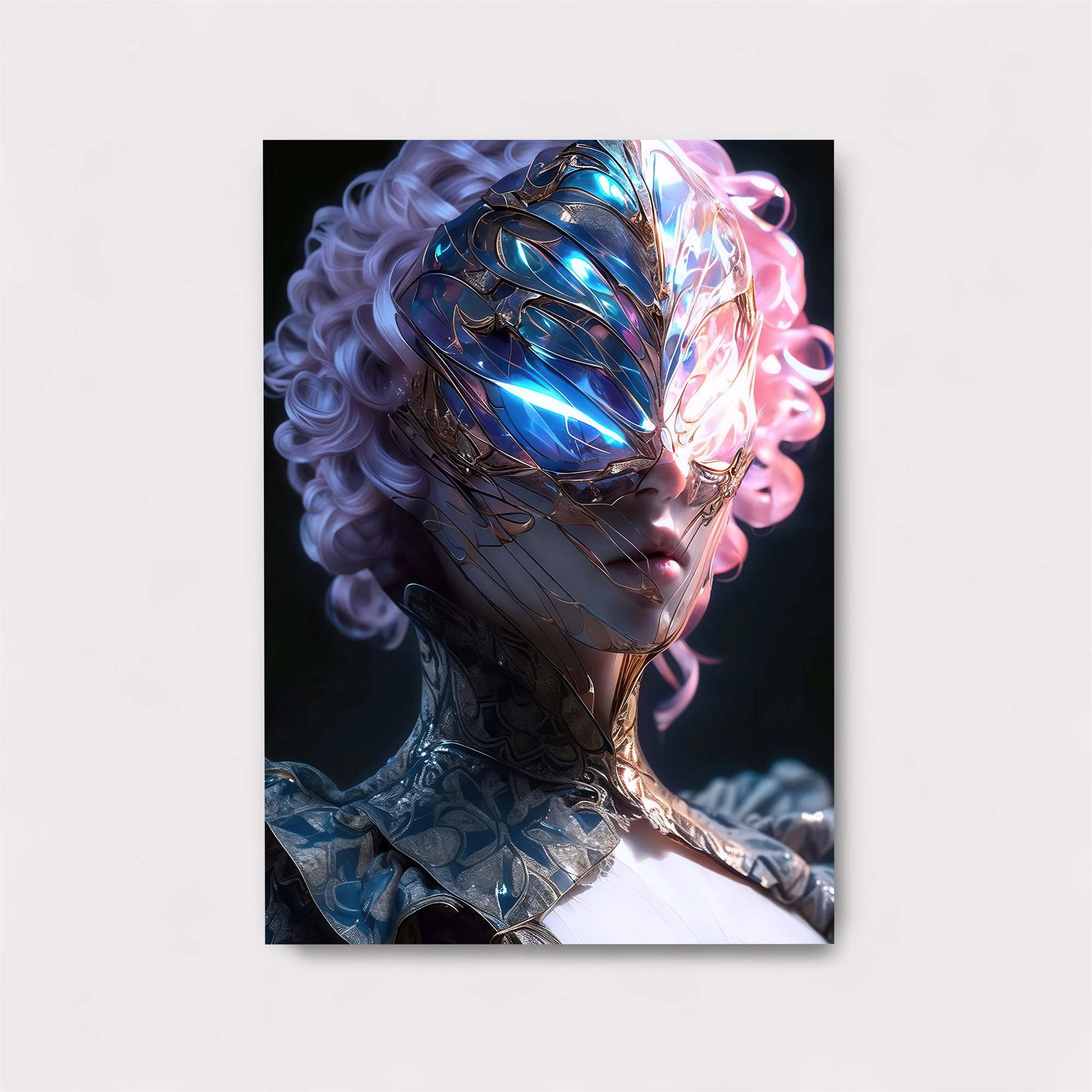 Skull Glow Safe Wall Magnetic / M