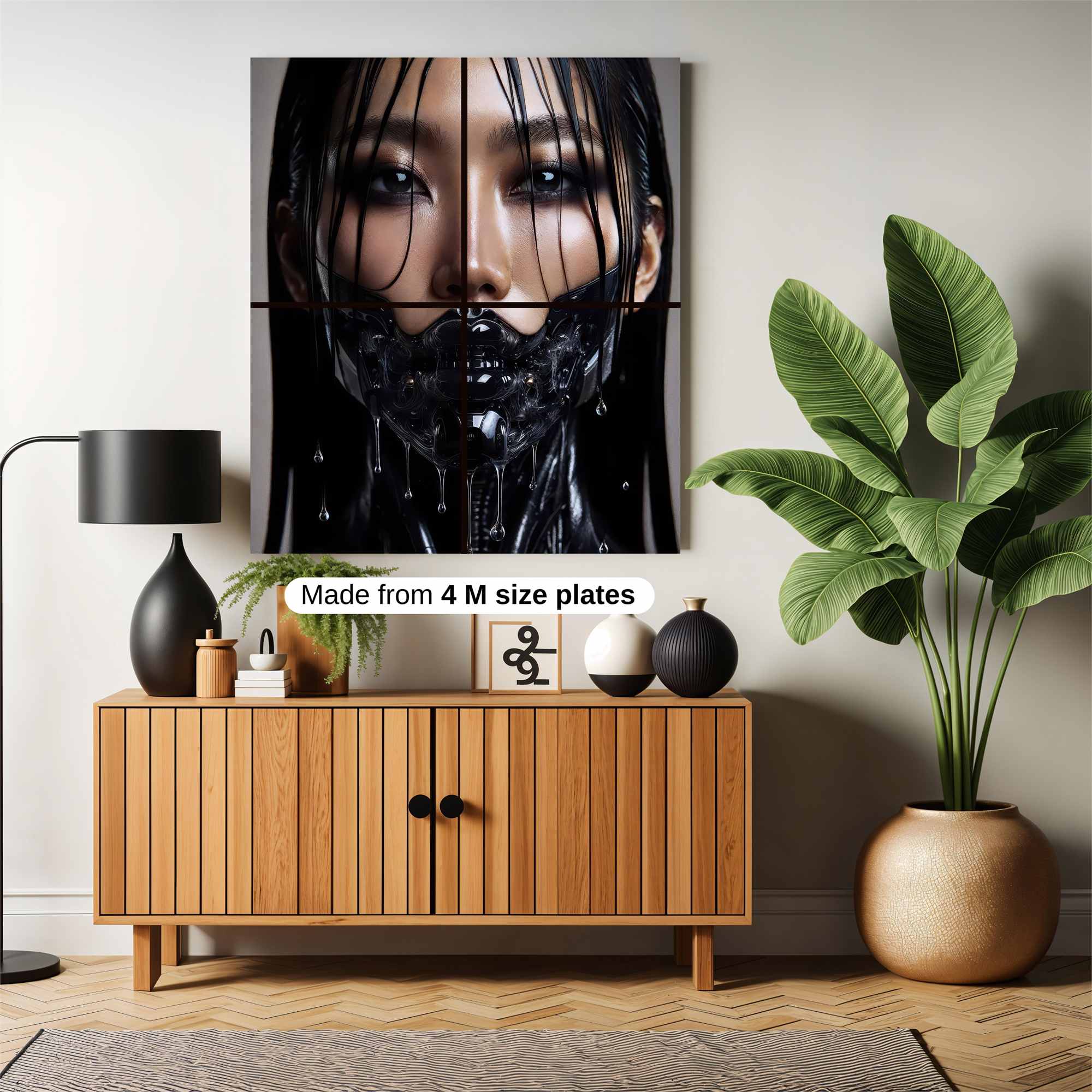 Lion Majestic Safe Wall Magnetic / M