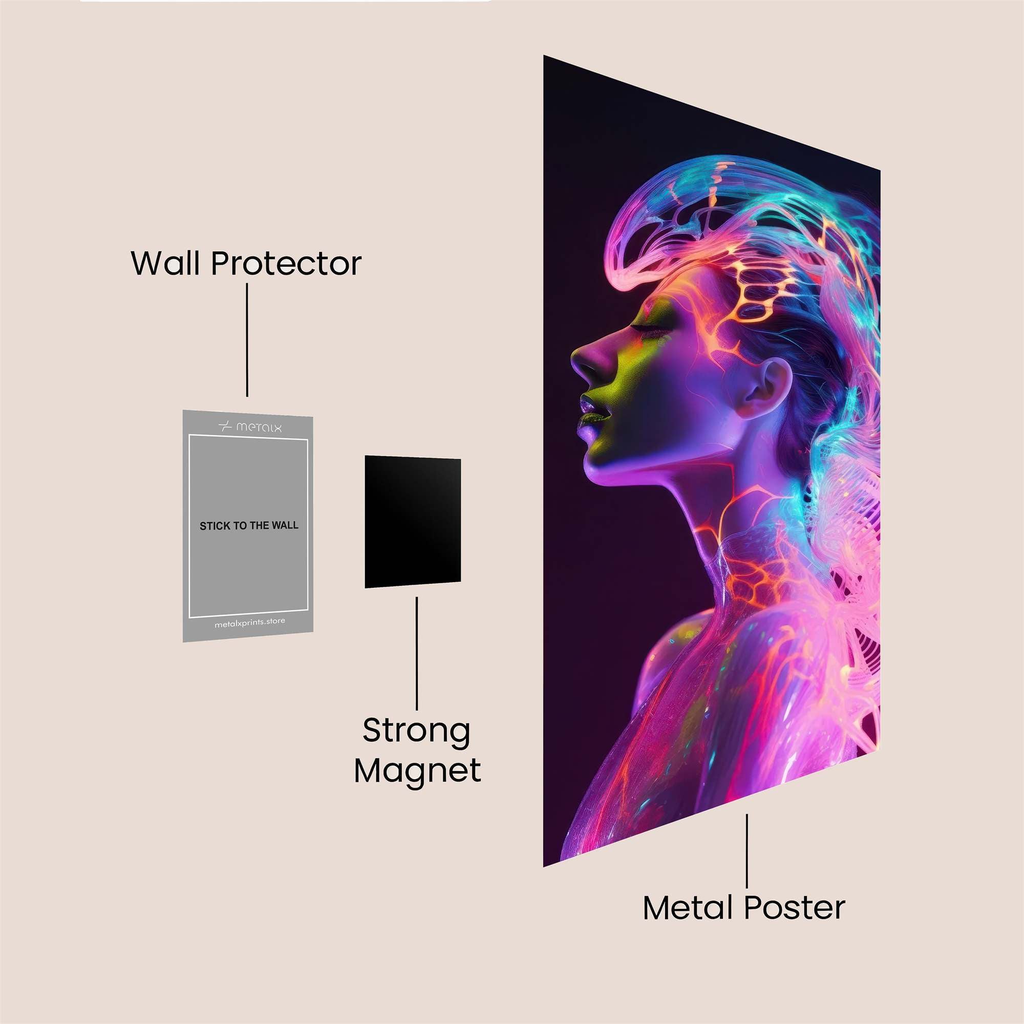 Astro Enigma Safe Wall Magnetic / M