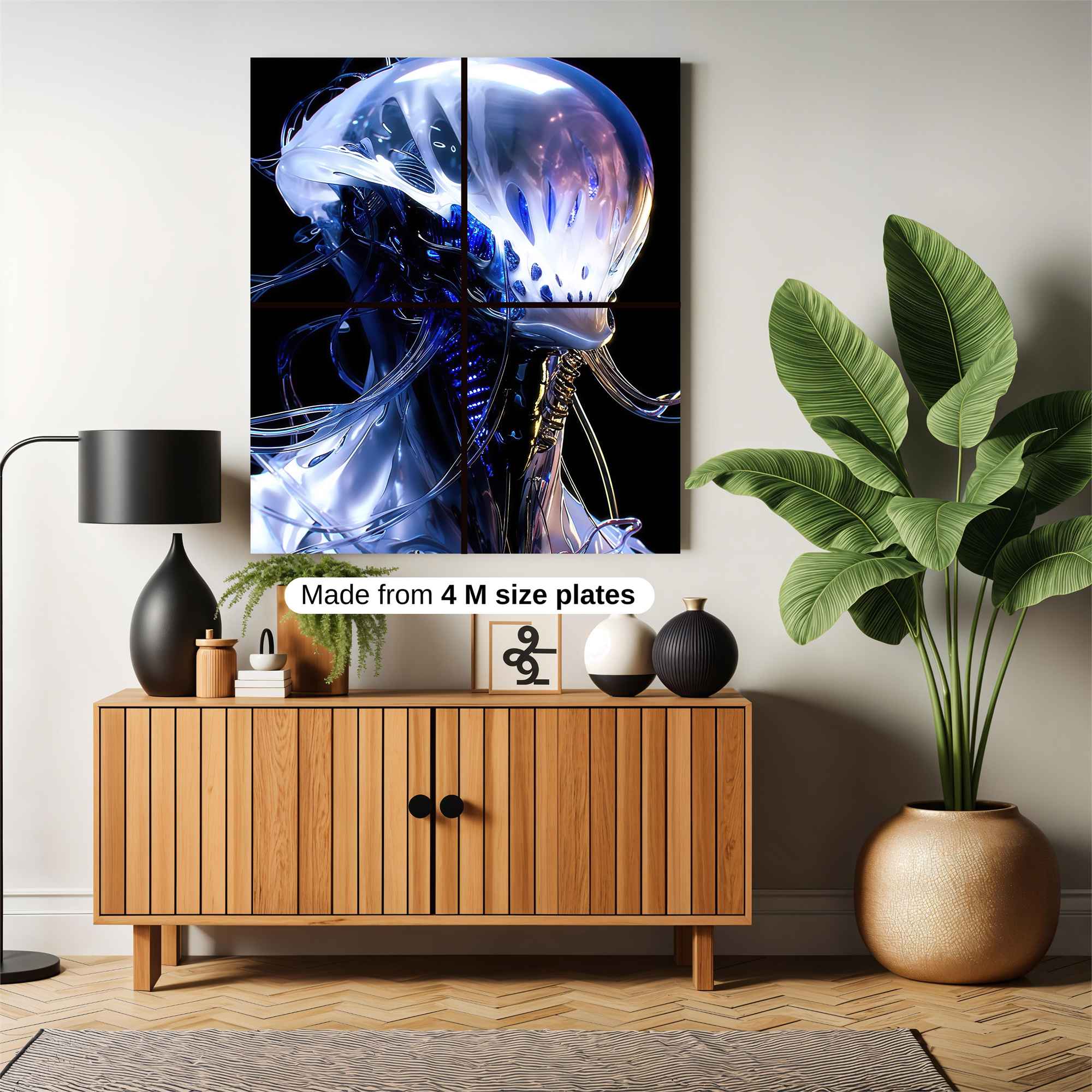 Galactic Sentinel Safe Wall Magnetic / M