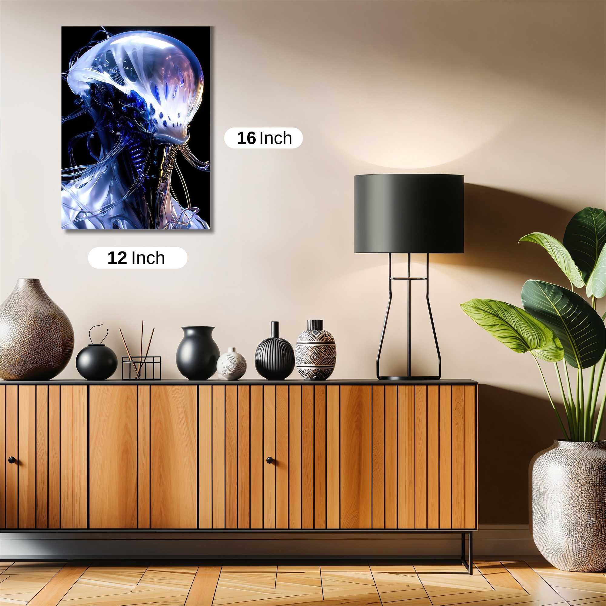 Galactic Sentinel Safe Wall Magnetic / M