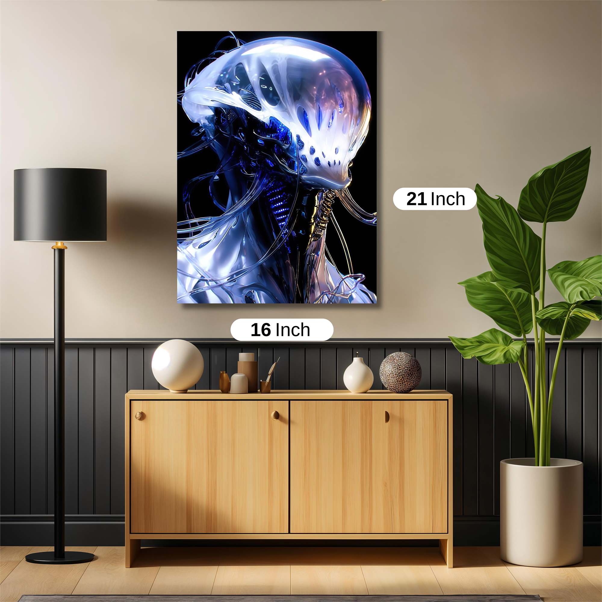 Galactic Sentinel Safe Wall Magnetic / M