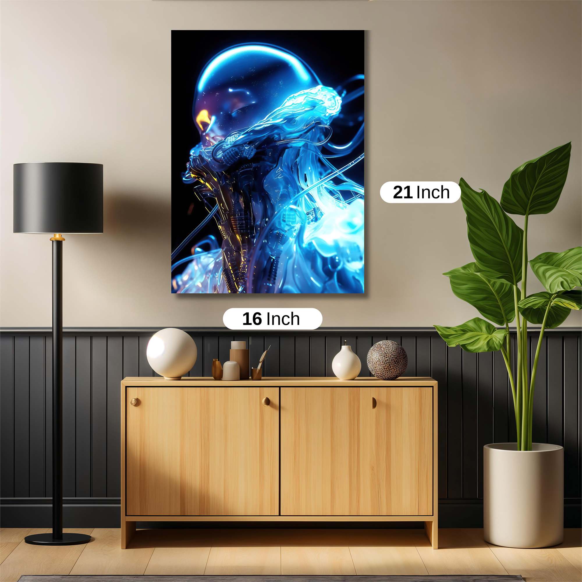 Neon Racer Safe Wall Magnetic / M