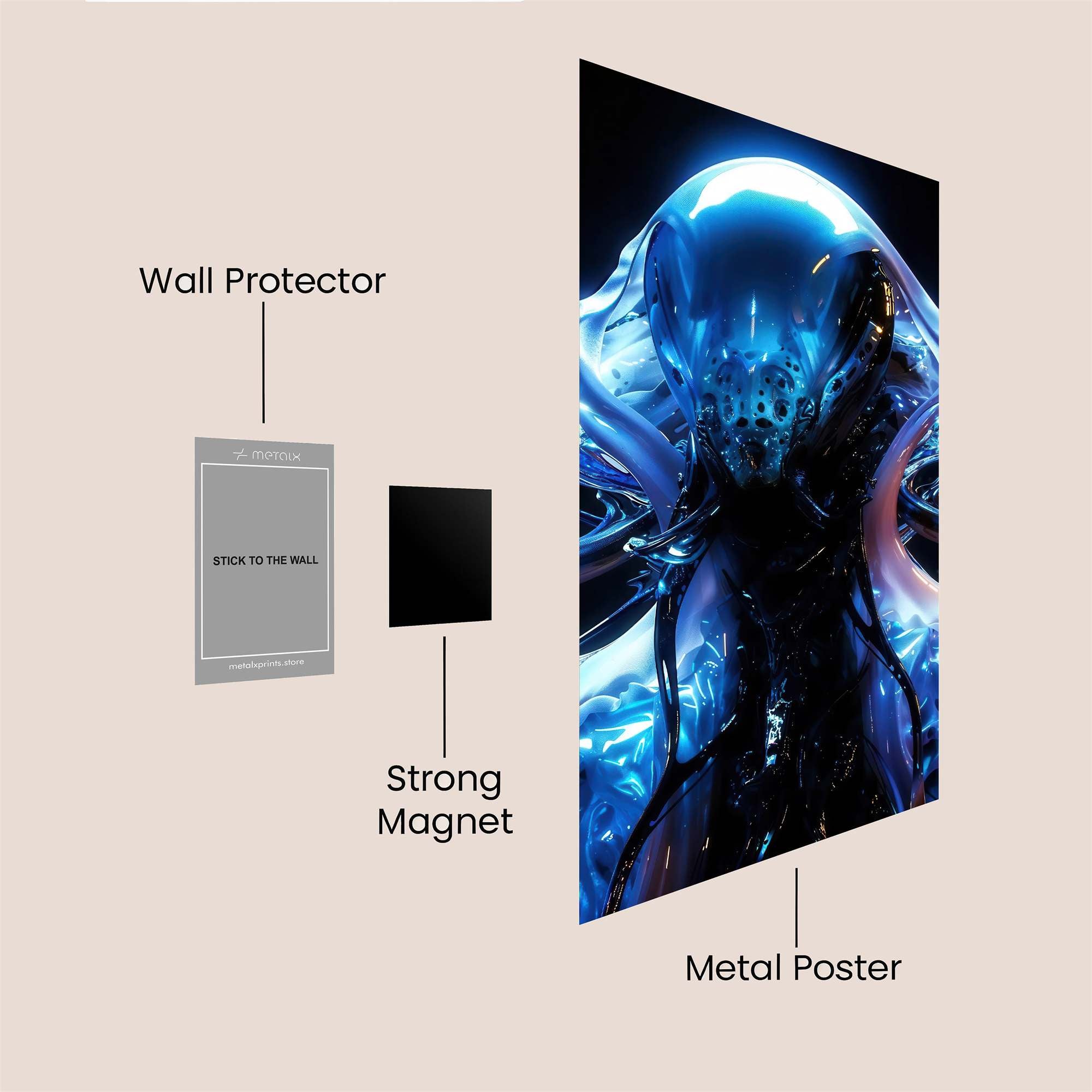 NeonRider Safe Wall Magnetic / M