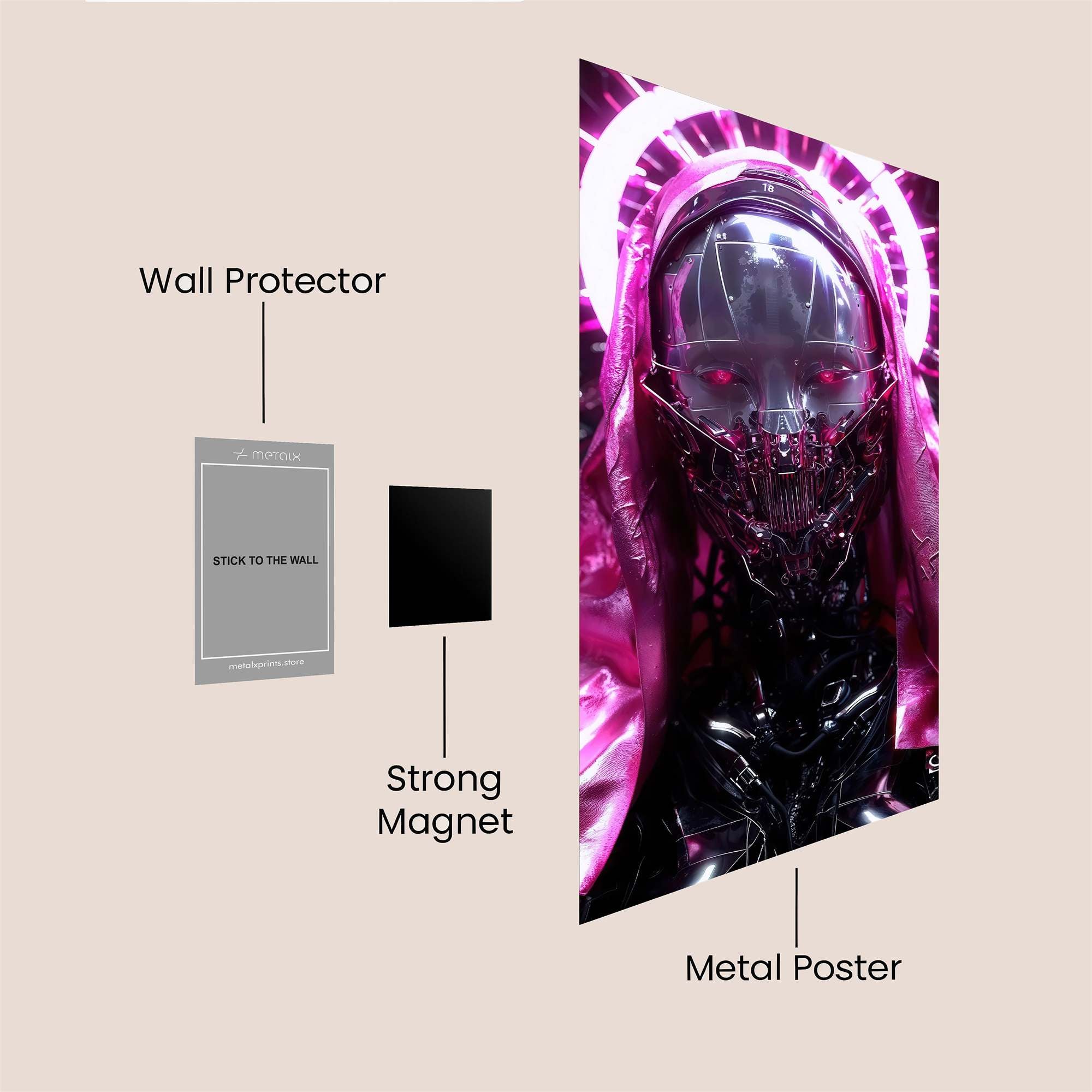 Reaper Enigma Safe Wall Magnetic / M