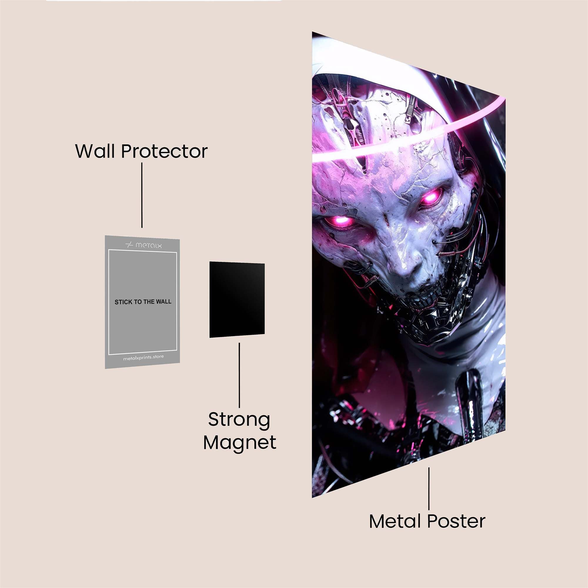Cyber Euphoria Safe Wall Magnetic / M