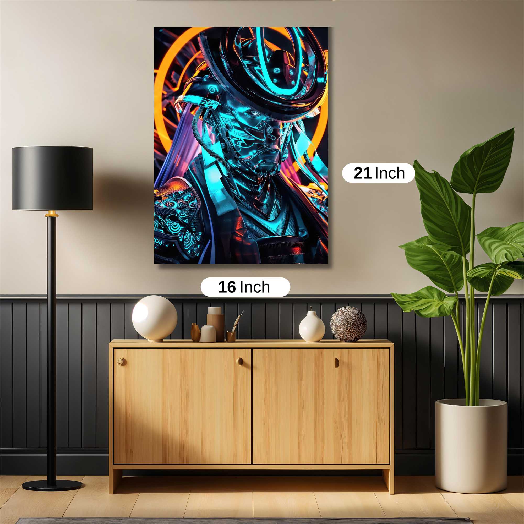 Blue Enigma Safe Wall Magnetic / M